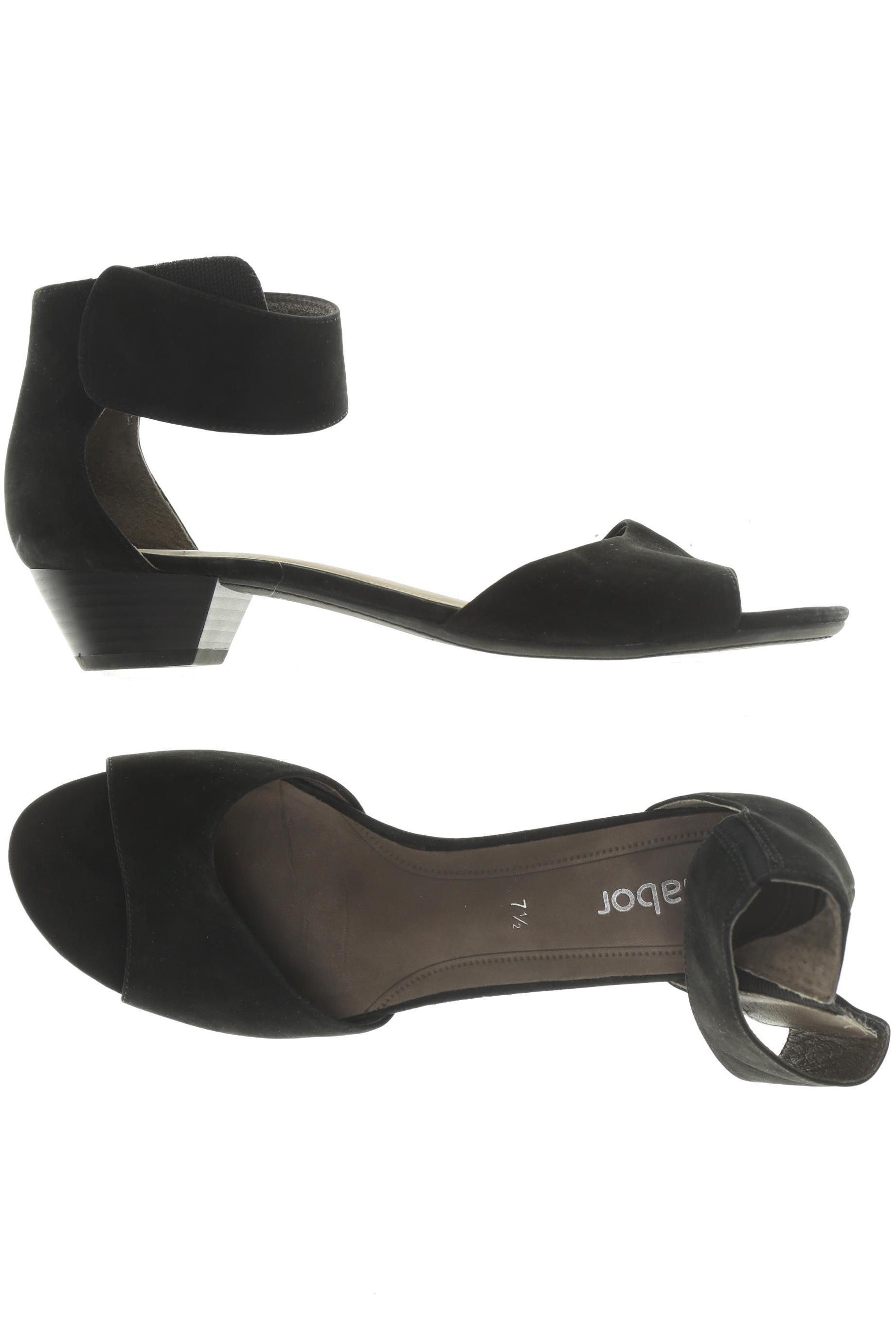 

Gabor Damen Sandale, schwarz, Gr. 7.5