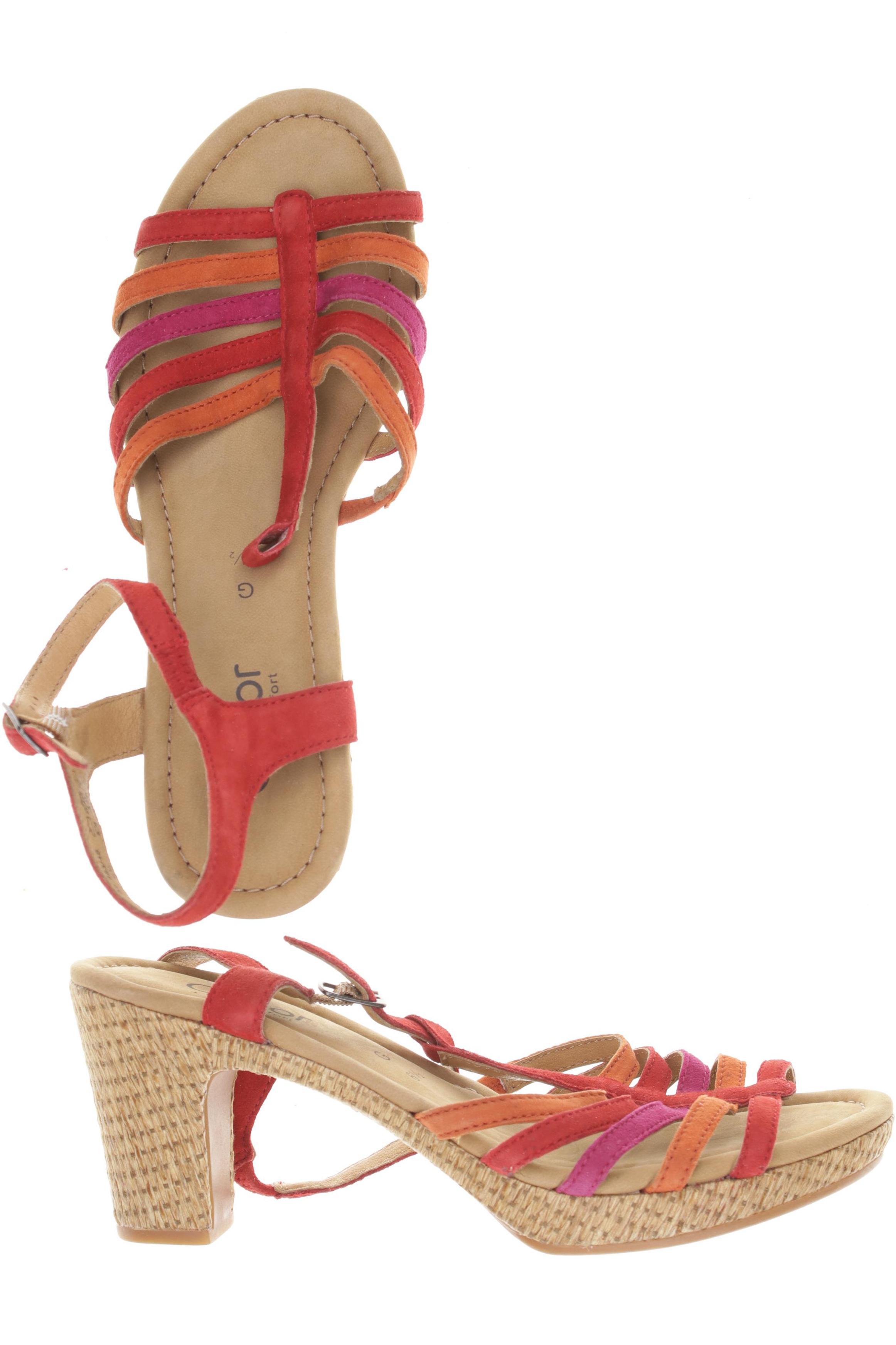 

Gabor Damen Sandale, rot, Gr. 6.5