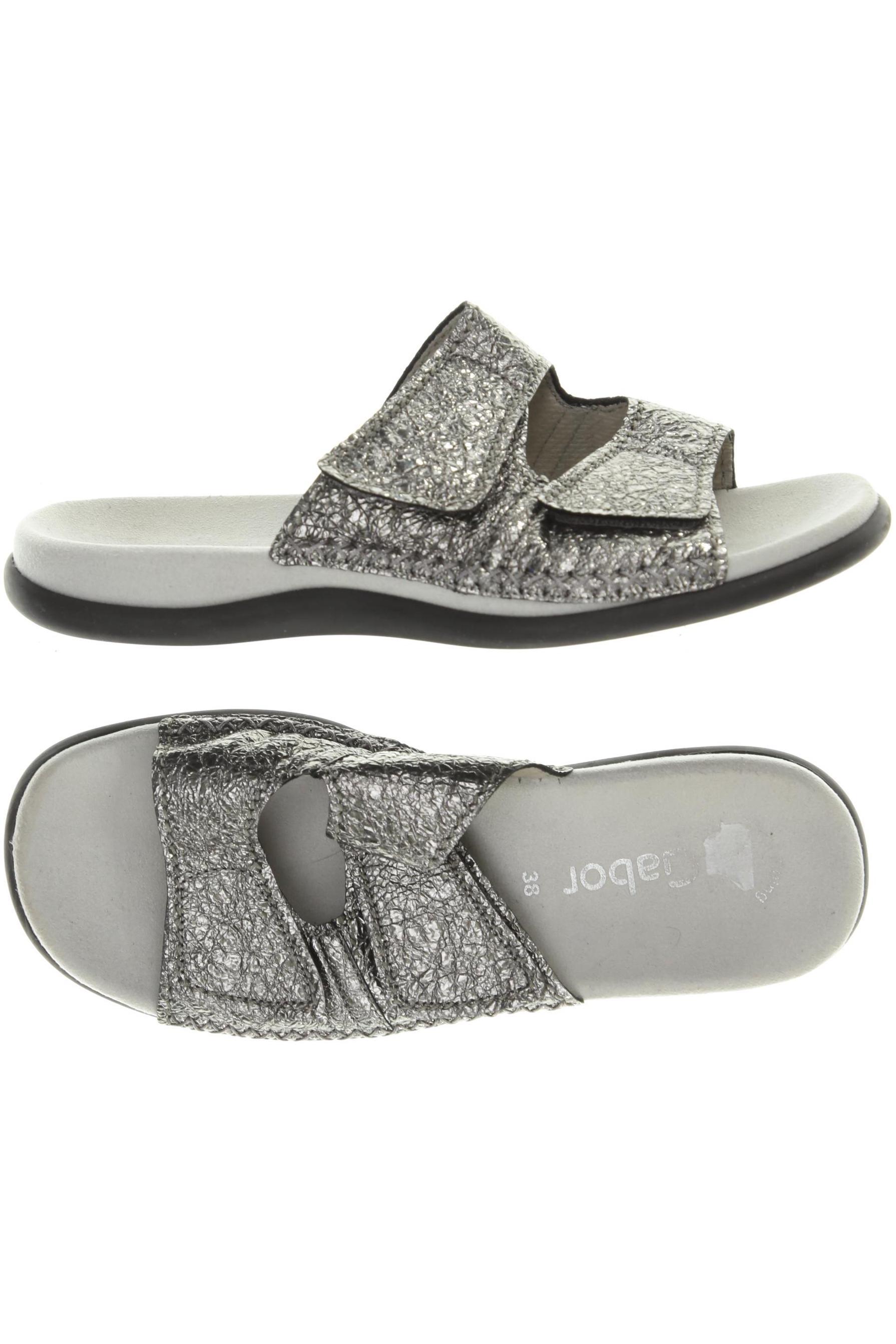 

Gabor Damen Sandale, silber, Gr. 38