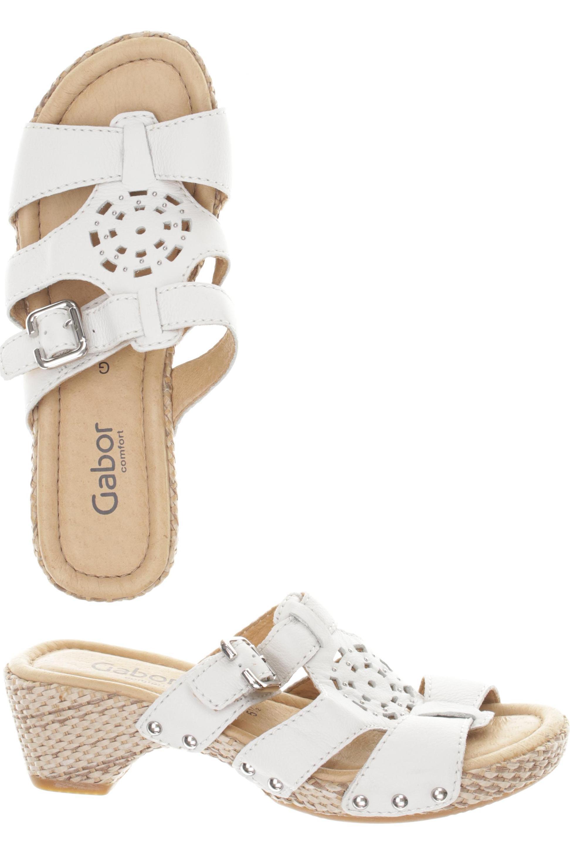 

Gabor Damen Sandale, weiß, Gr. 5.5