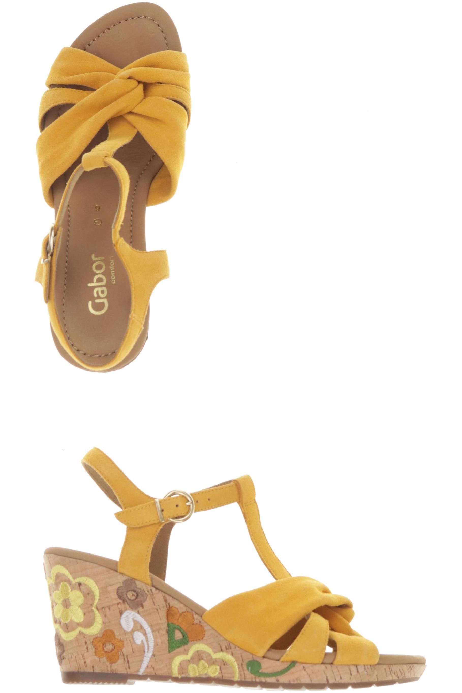 

Gabor Damen Sandale, gelb, Gr. 6