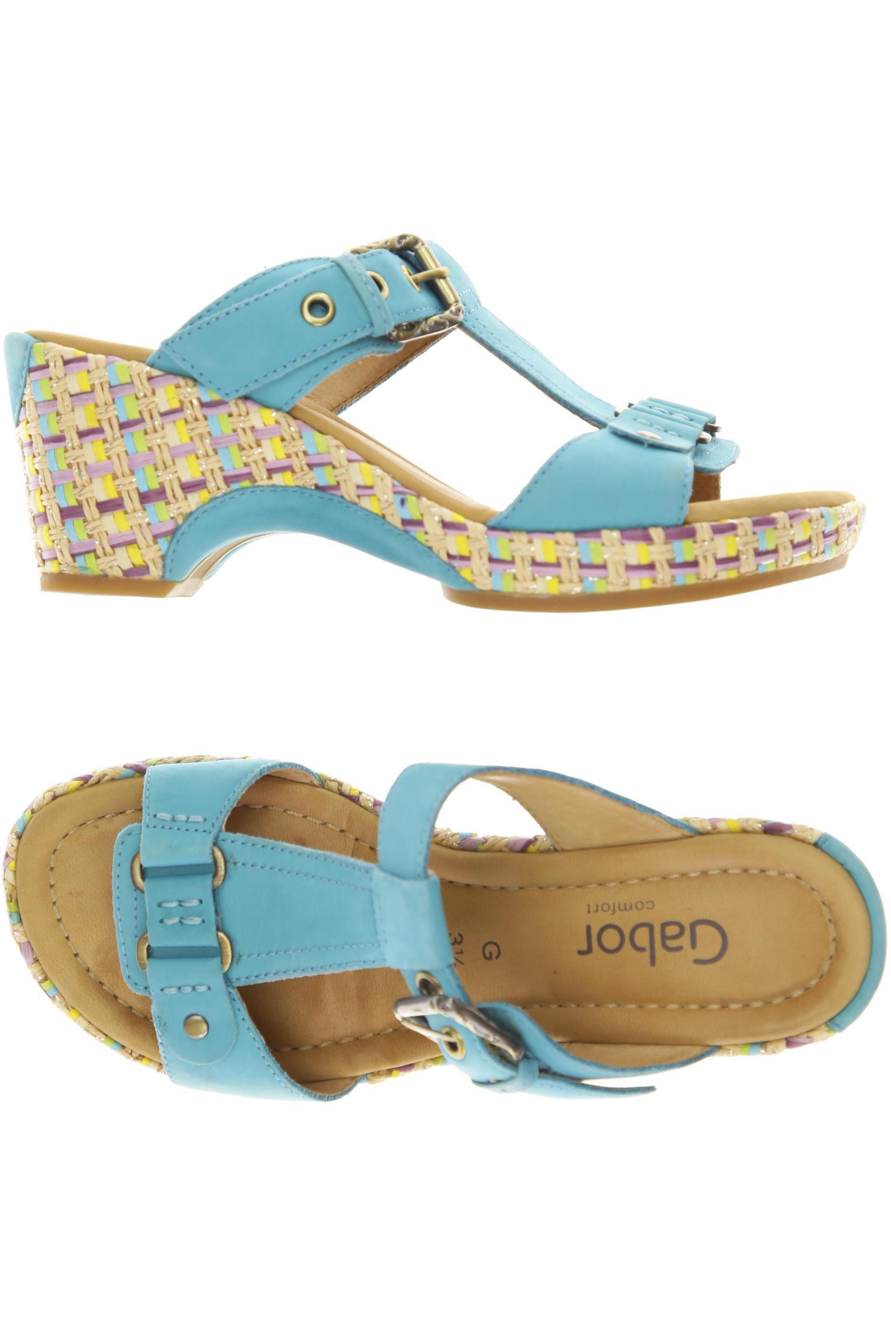 

Gabor Damen Sandale, türkis, Gr. 3.5