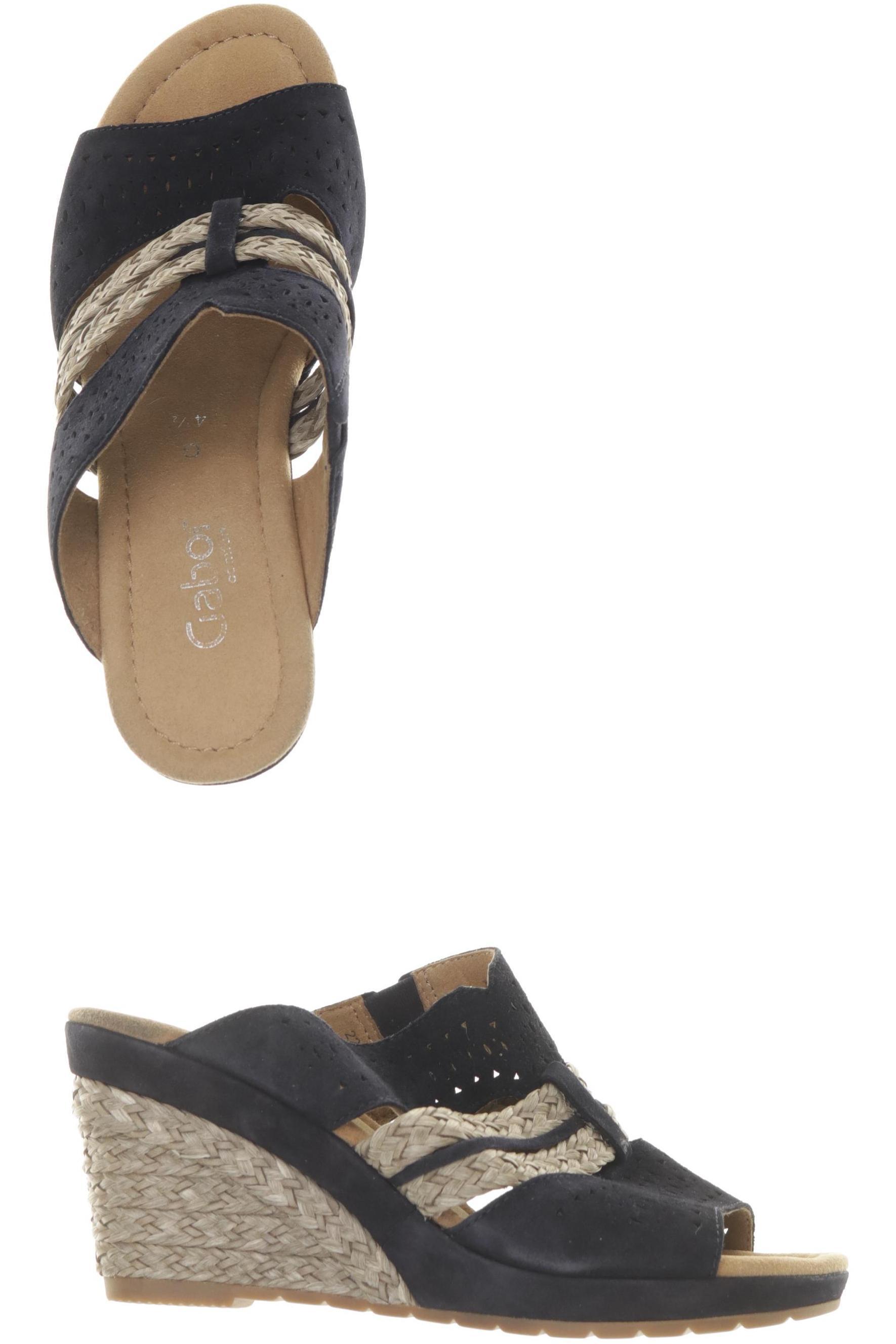 

Gabor Damen Sandale, schwarz, Gr. 4.5