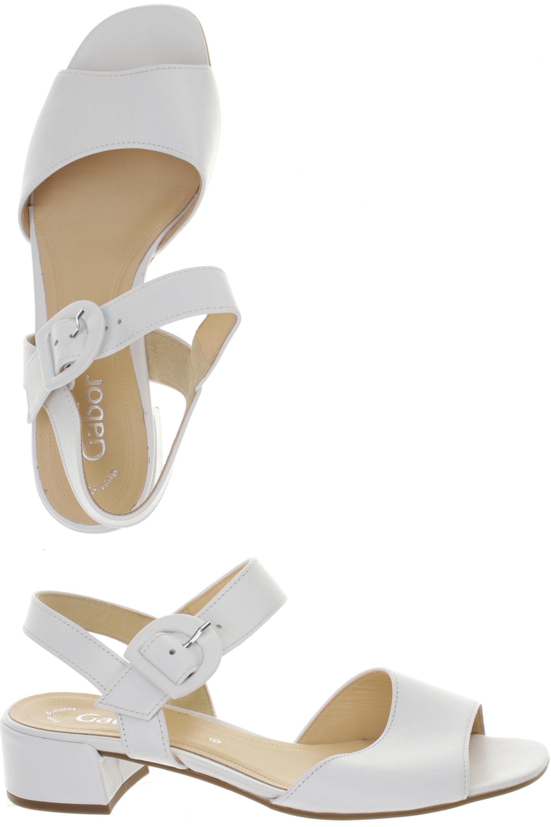 

Gabor Damen Sandale, weiß, Gr. 6