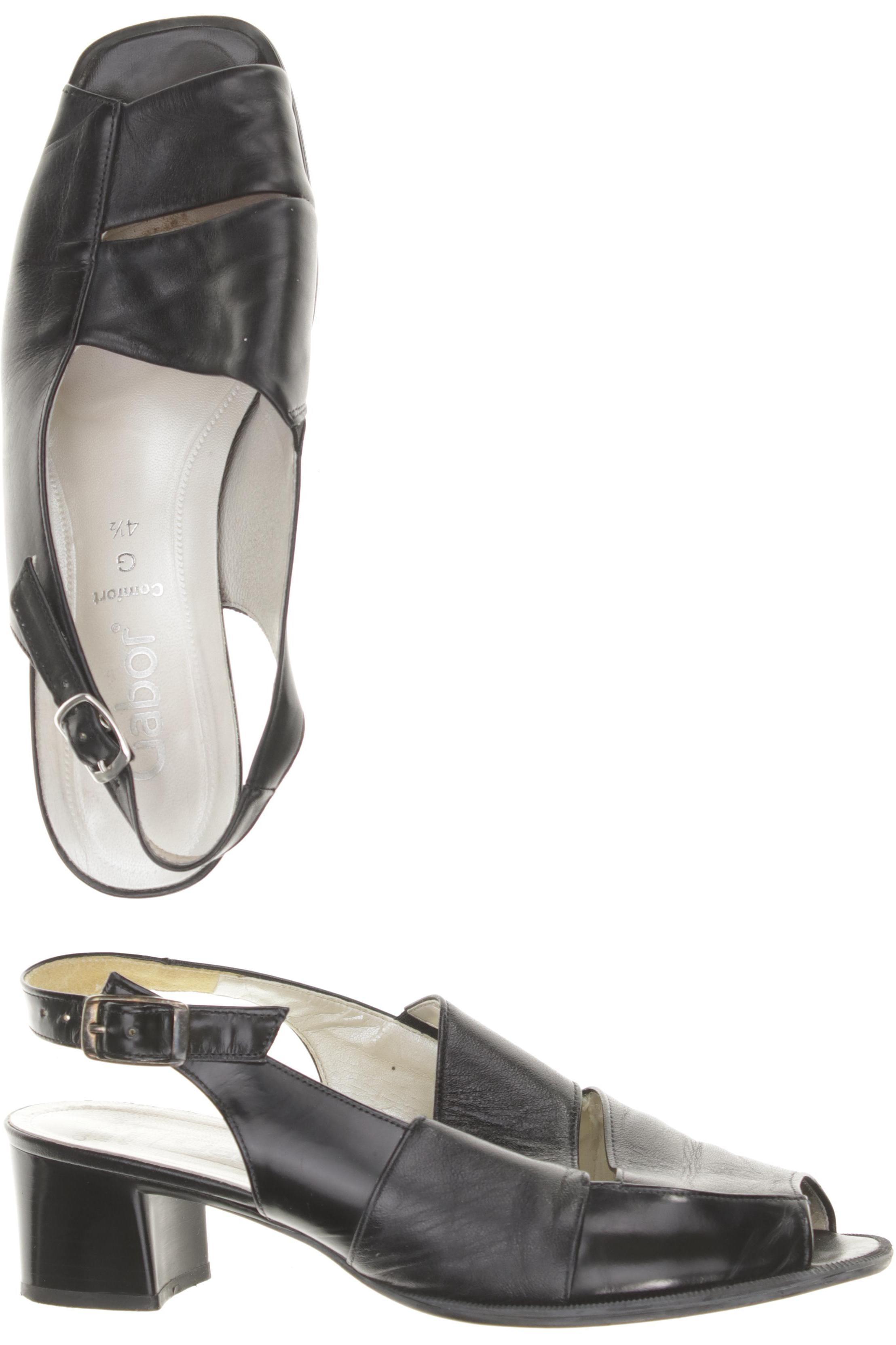 

Gabor Damen Sandale, schwarz, Gr. 4.5