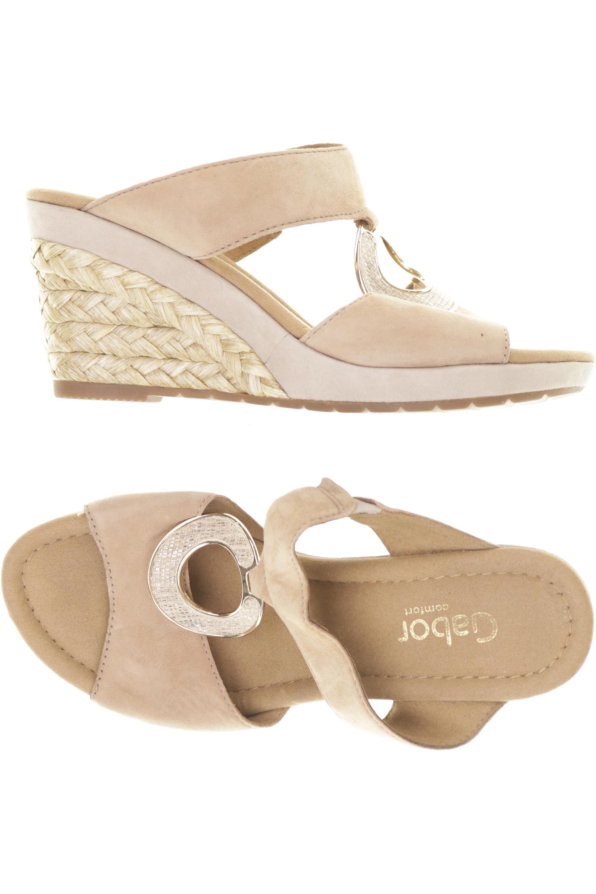 

Gabor Damen Sandale, beige, Gr. 5