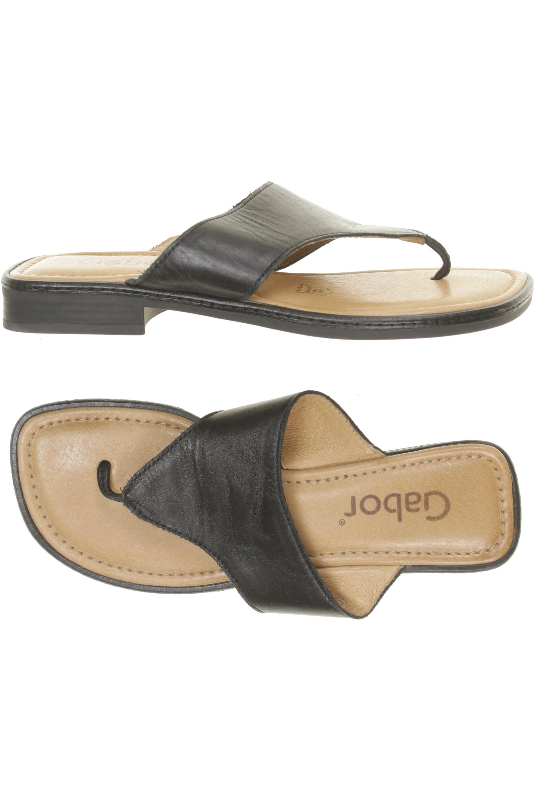 

Gabor Damen Sandale, schwarz, Gr. 3