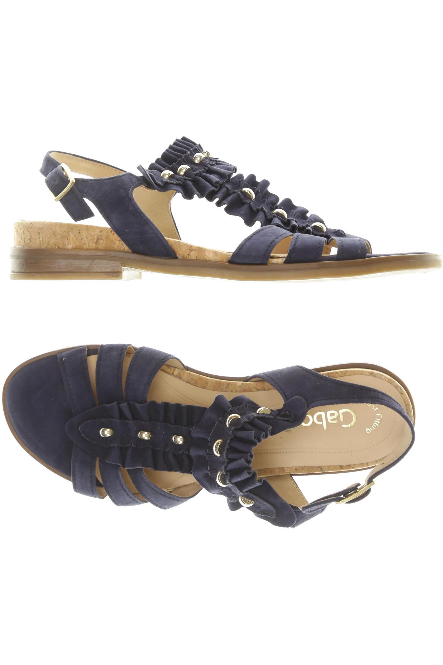 

Gabor Damen Sandale, blau, Gr. 5.5