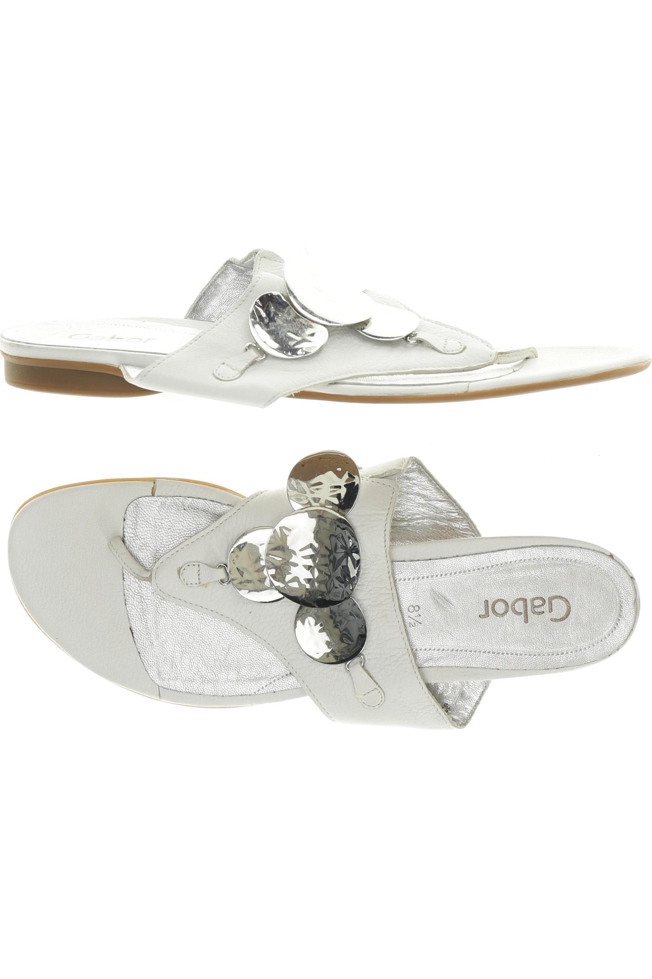 

Gabor Damen Sandale, weiß, Gr. 8.5