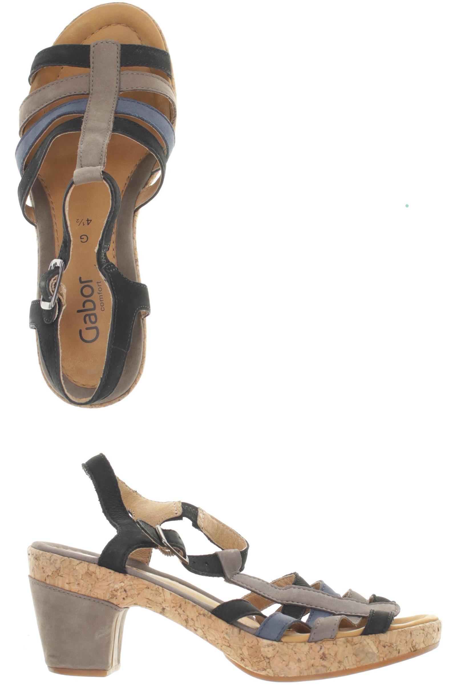 

Gabor Damen Sandale, schwarz, Gr. 4.5