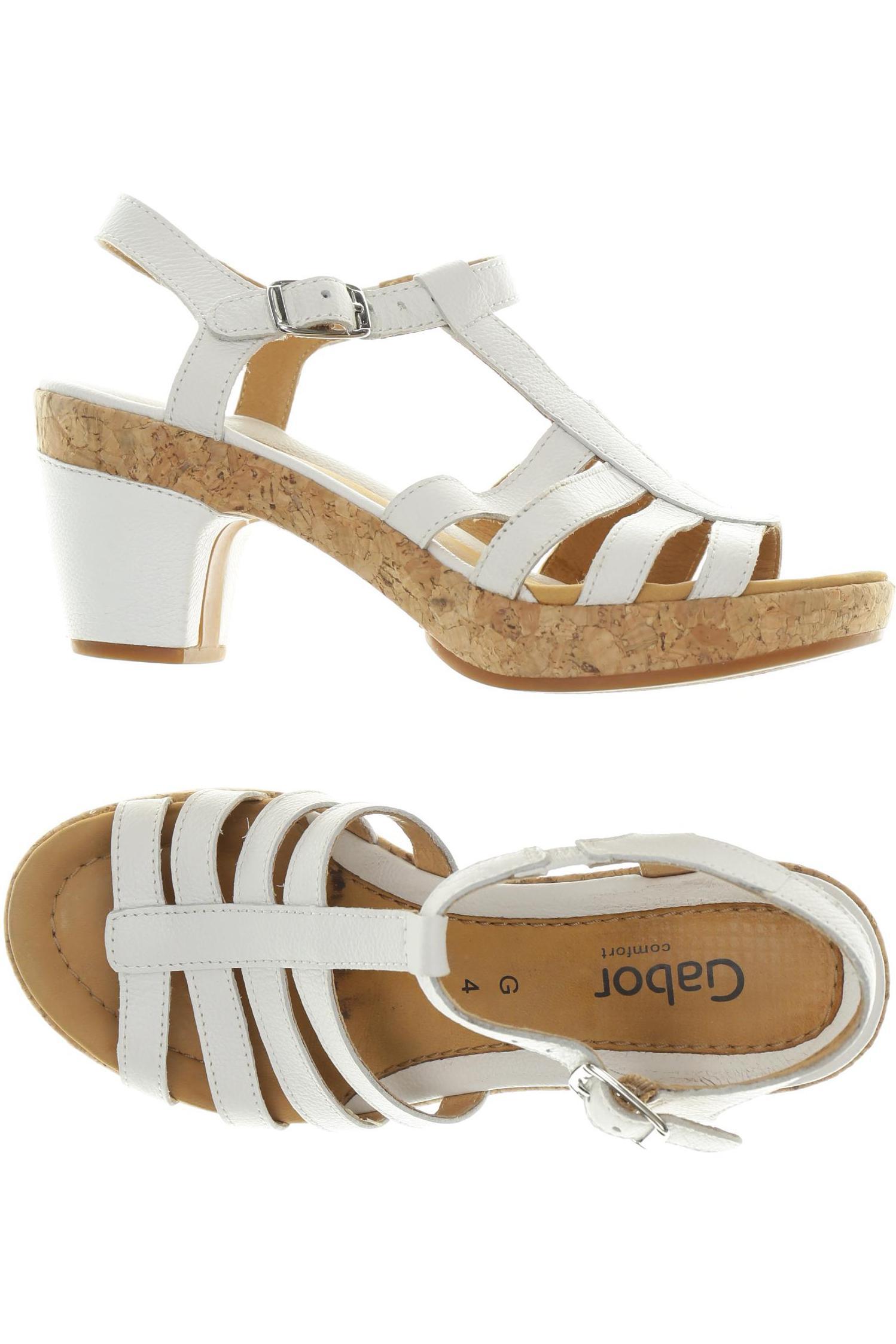 

Gabor Damen Sandale, weiß, Gr. 4