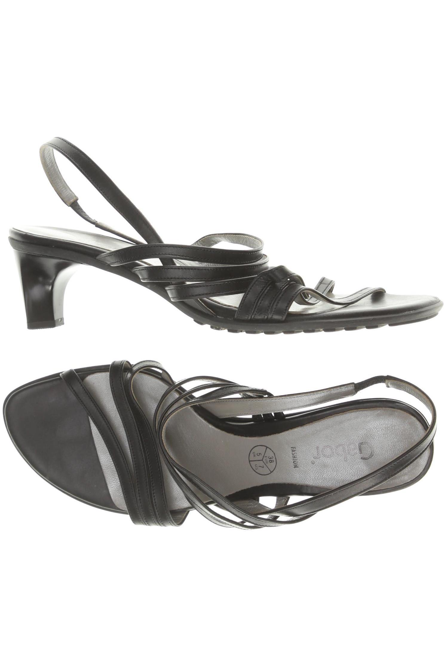 

Gabor Damen Sandale, schwarz, Gr. 5