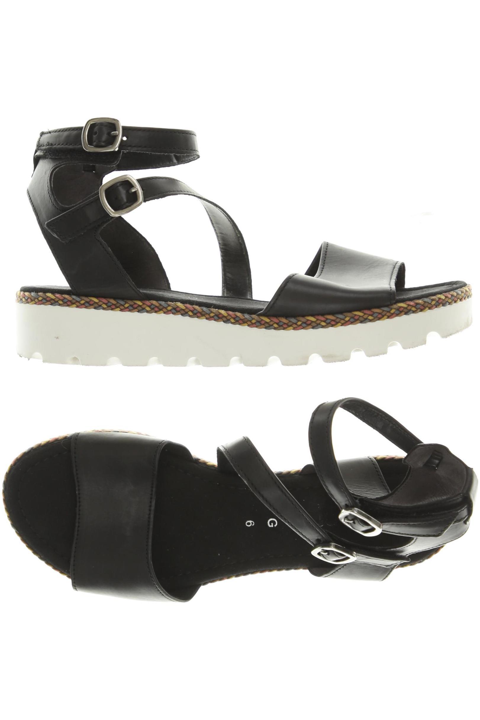 

Gabor Damen Sandale, schwarz, Gr. 6