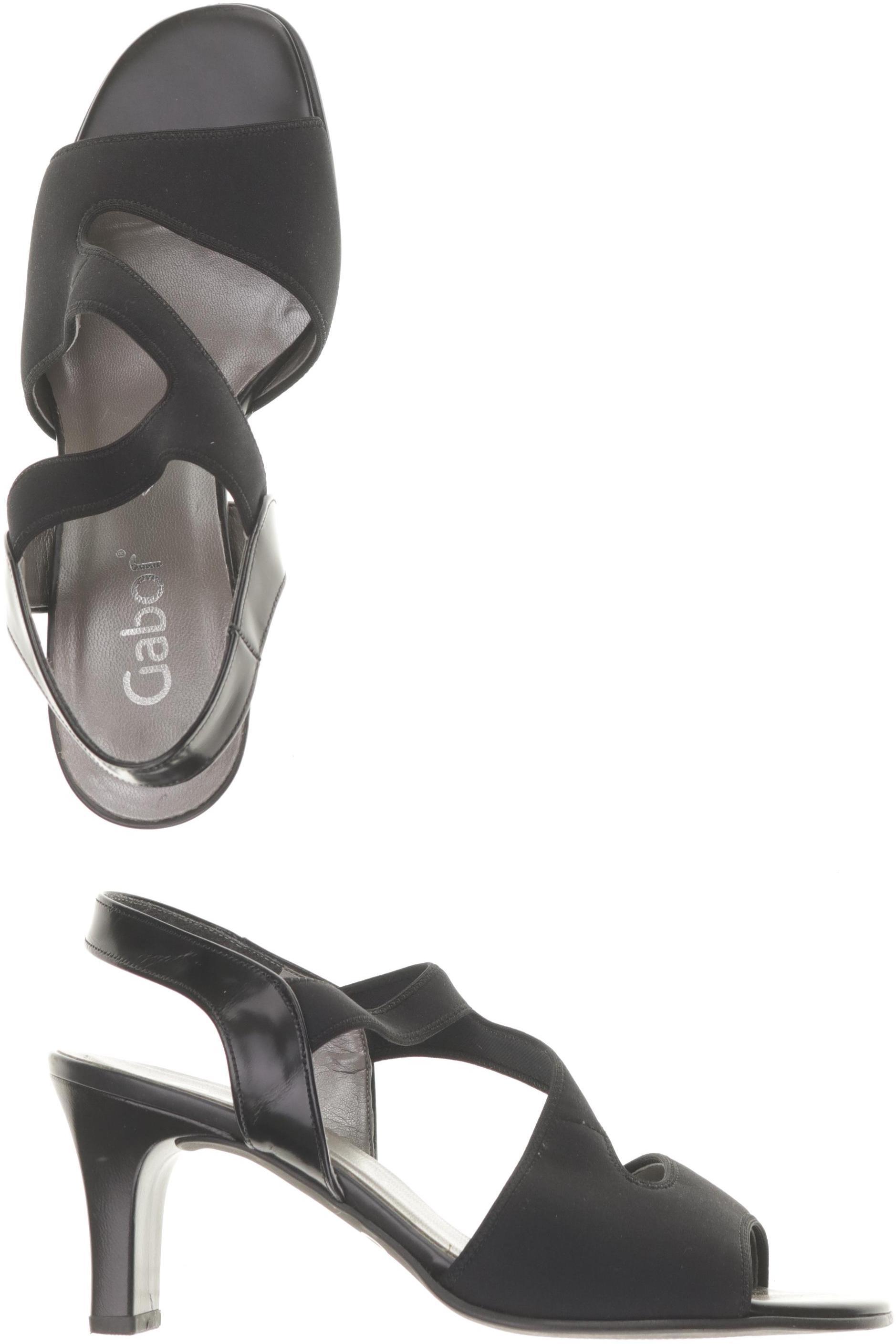 

Gabor Damen Sandale, schwarz, Gr. 4.5