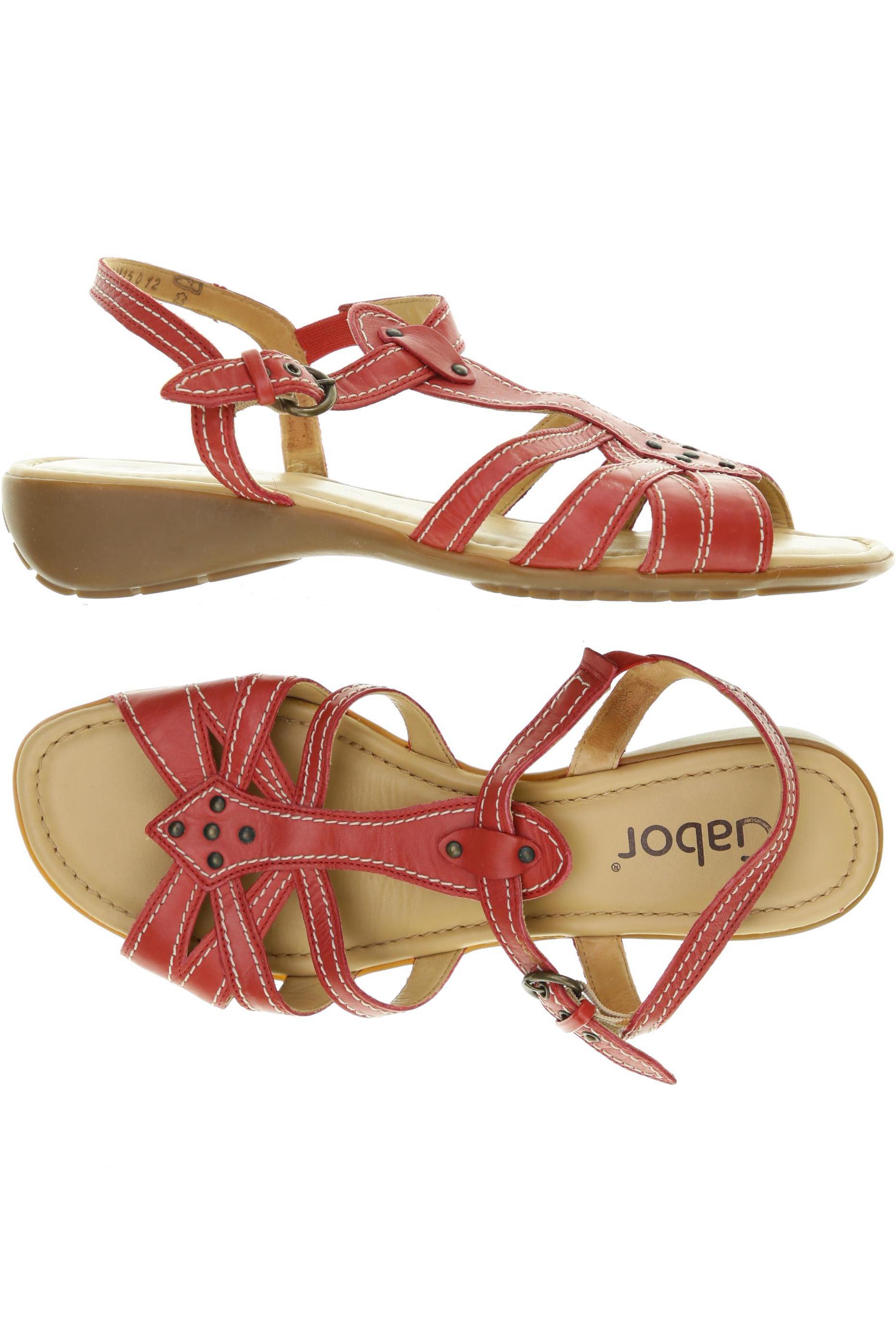 

Gabor Damen Sandale, rot, Gr. 7