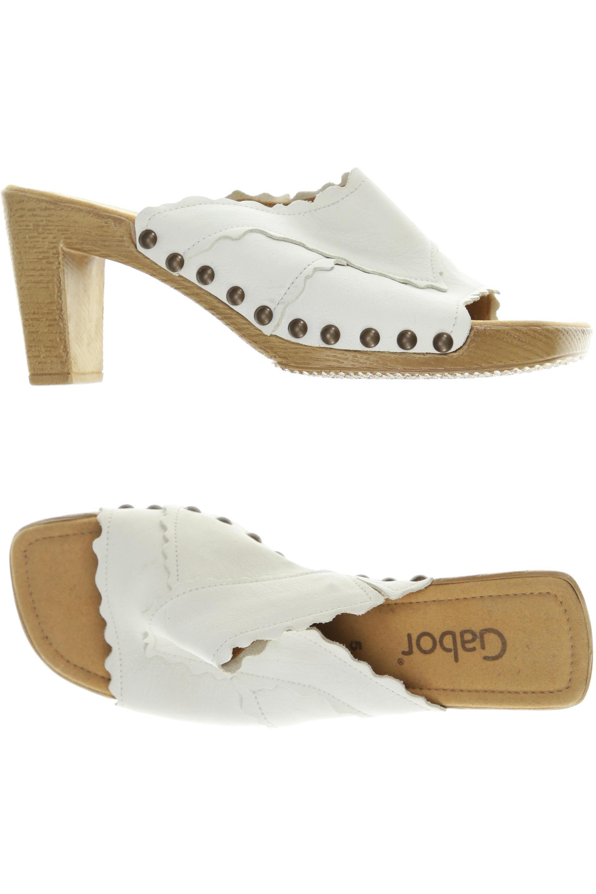 

Gabor Damen Sandale, weiß, Gr. 5