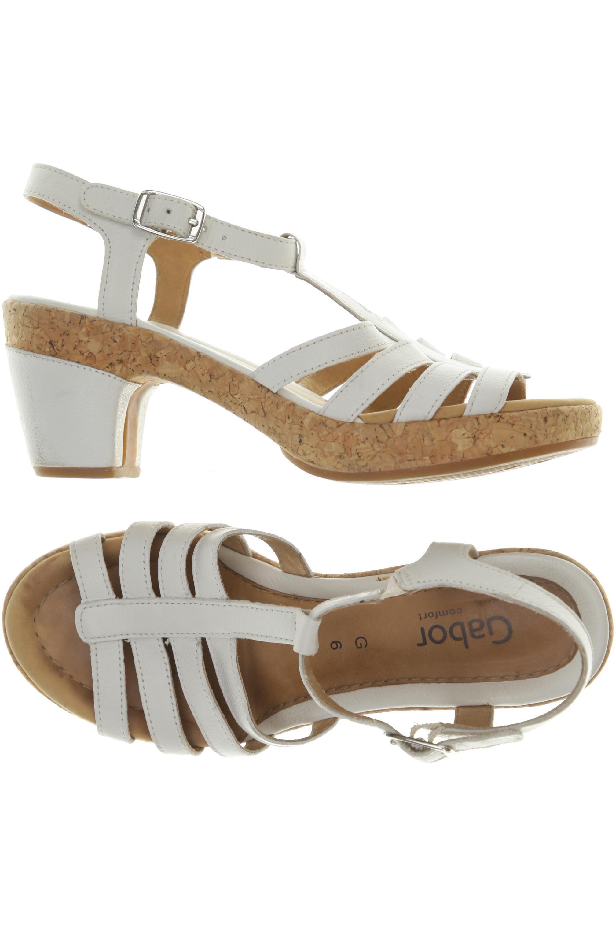 

Gabor Damen Sandale, weiß, Gr. 6