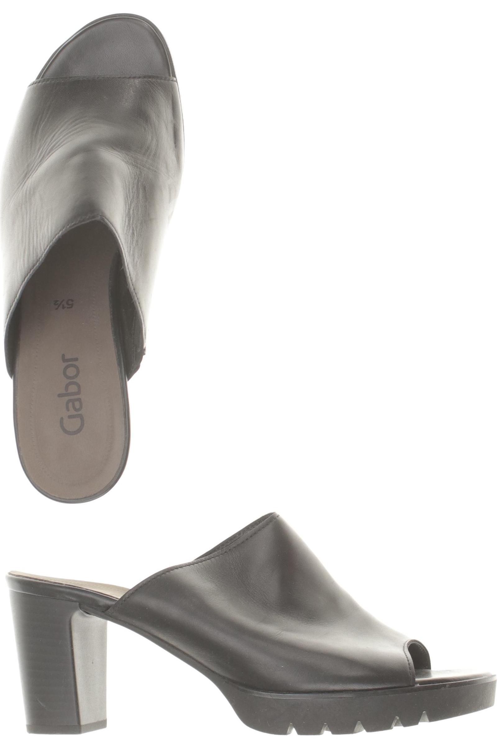 

Gabor Damen Sandale, schwarz, Gr. 5.5