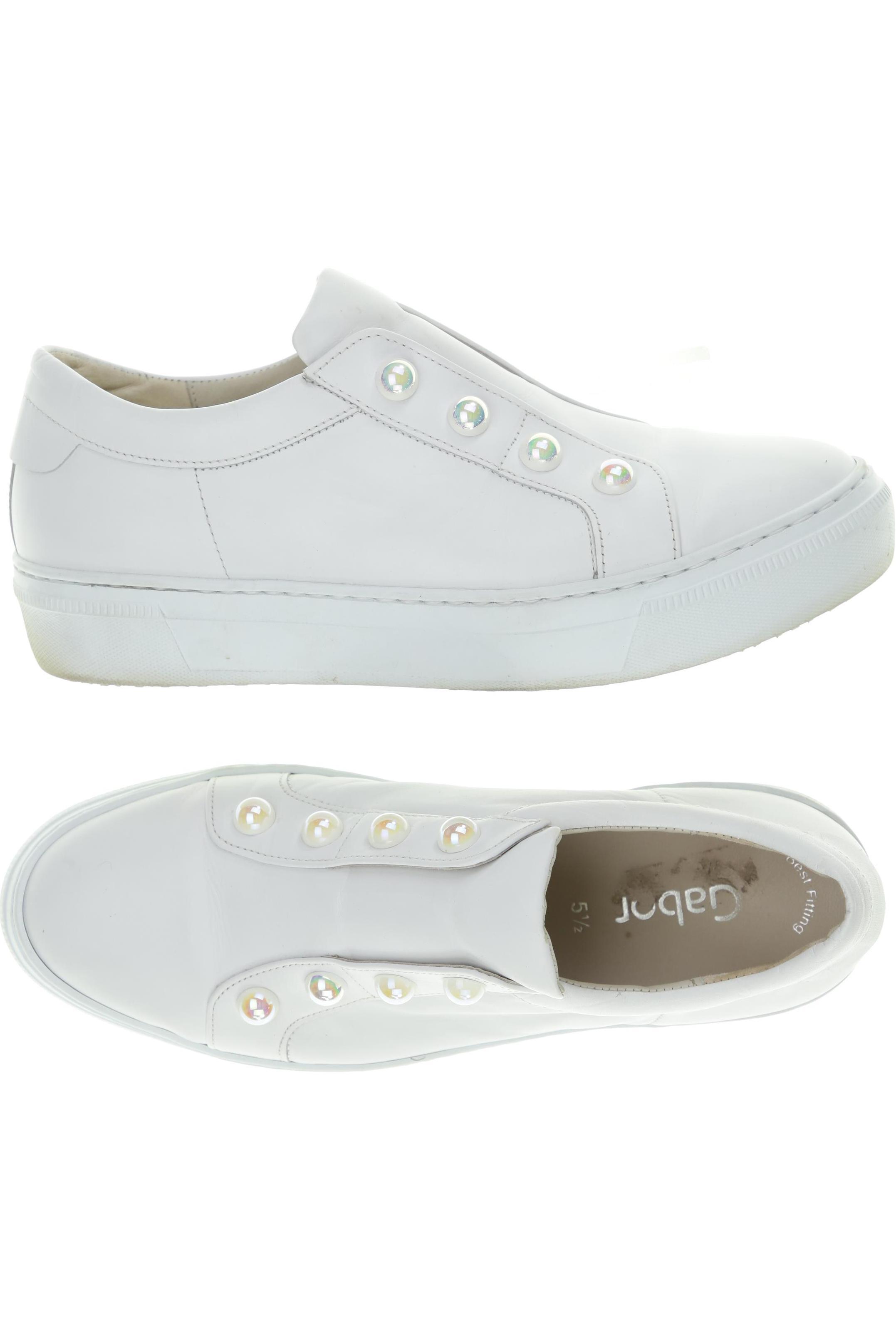 

Gabor Damen Sneakers, weiß, Gr. 5.5