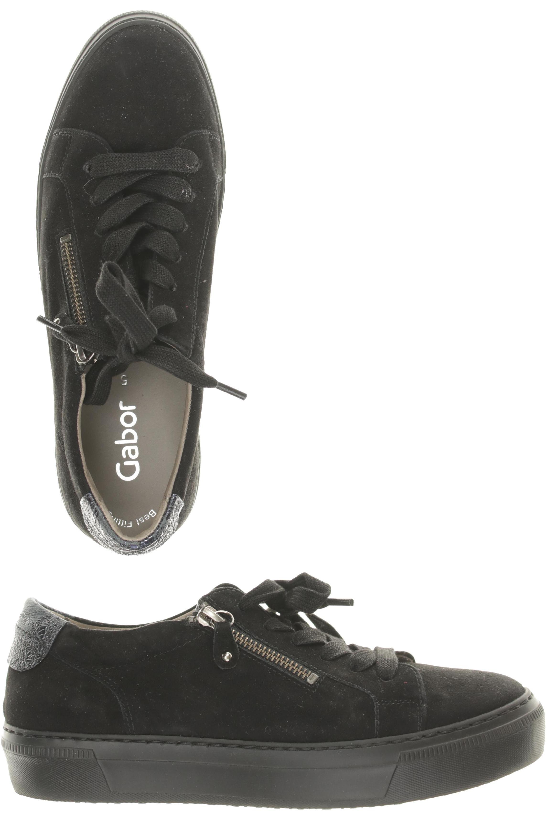 

Gabor Damen Sneakers, schwarz, Gr. 5