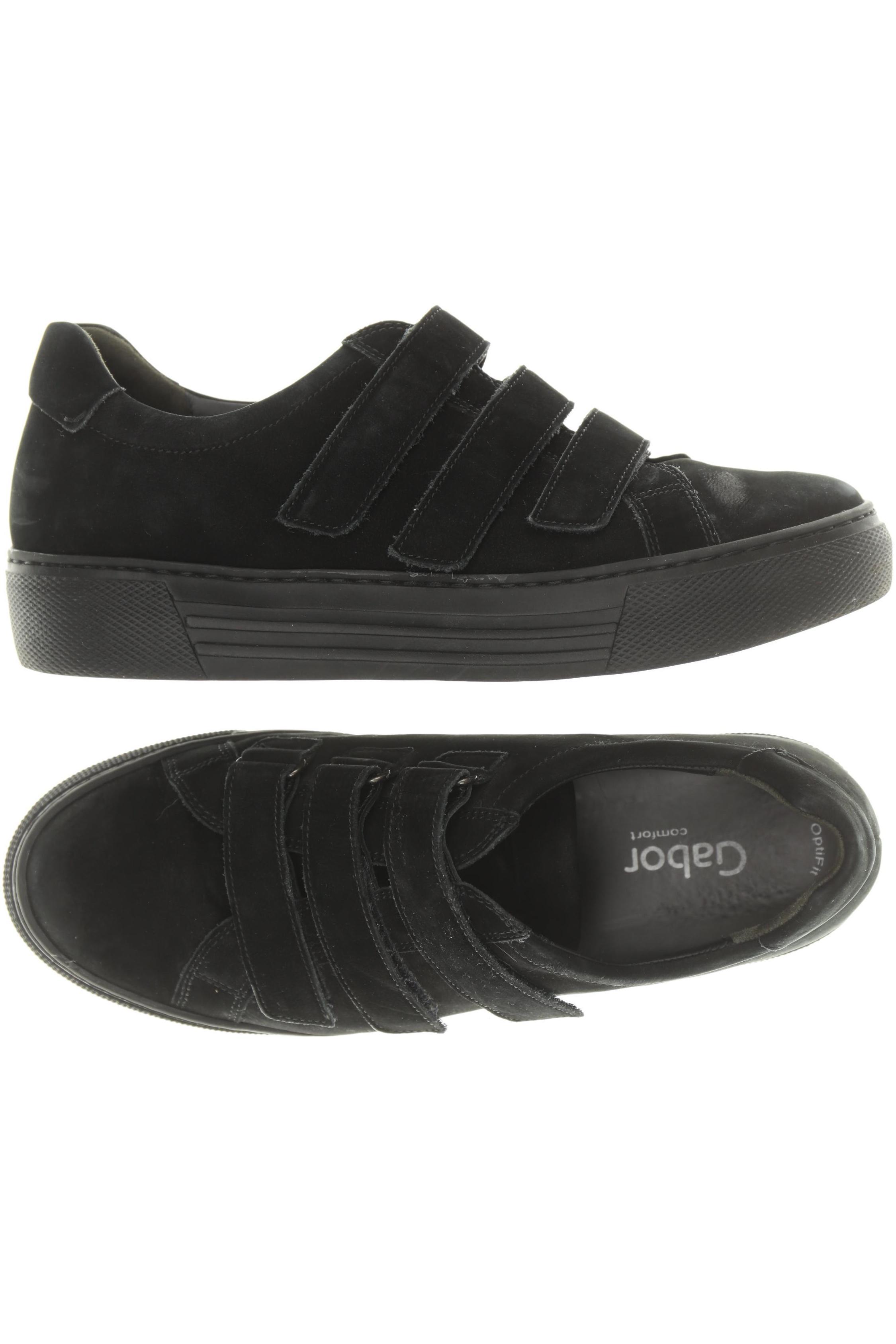 

Gabor Damen Sneakers, schwarz, Gr. 7