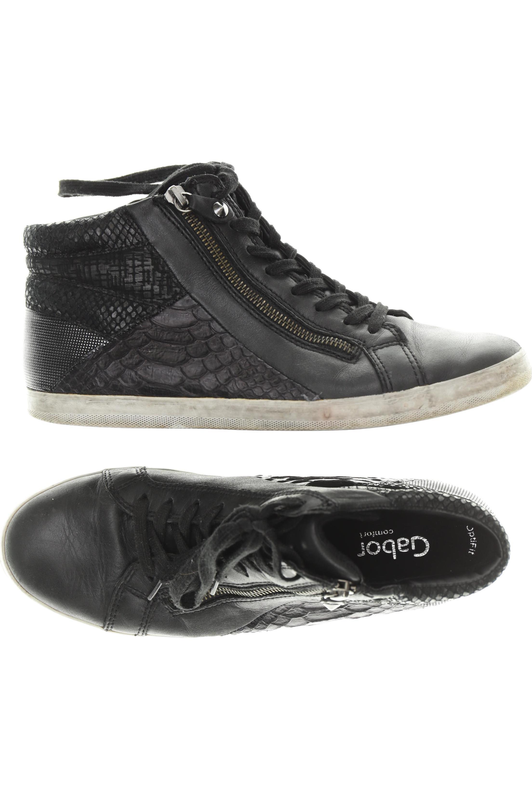 

Gabor Damen Sneakers, schwarz, Gr. 7