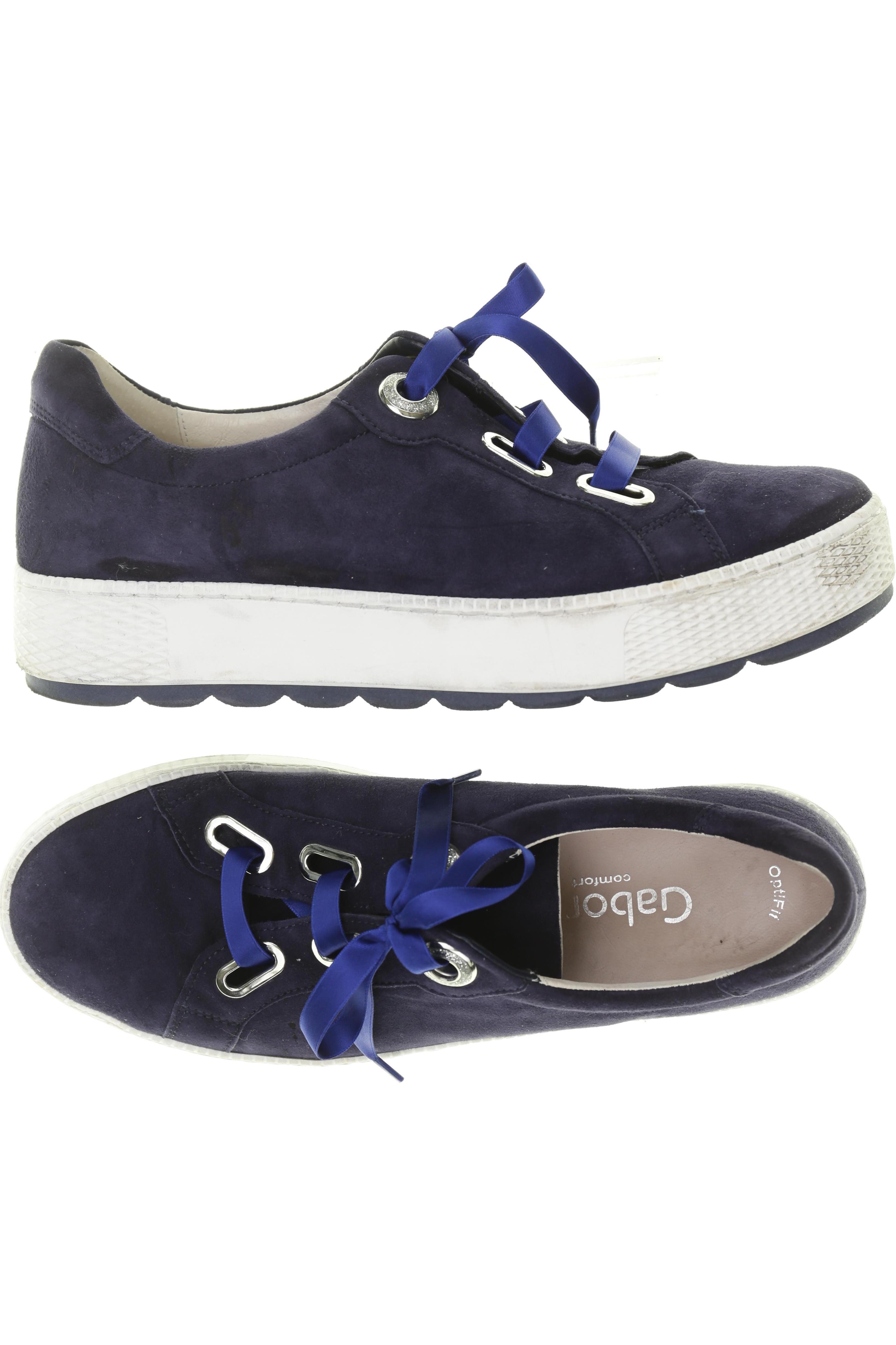 

Gabor Damen Sneakers, blau, Gr. 6.5