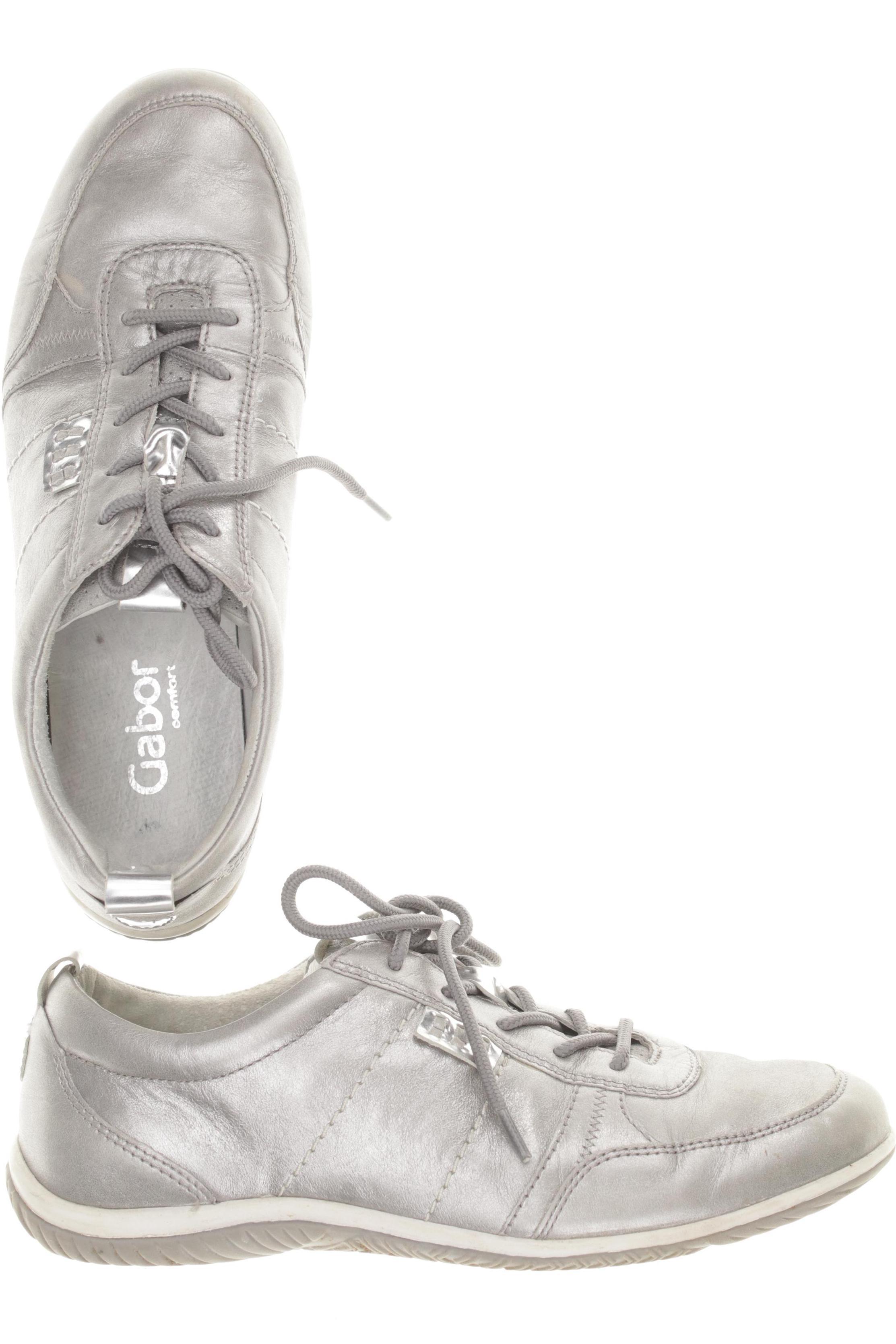 

Gabor Damen Sneakers, silber, Gr. 4.5