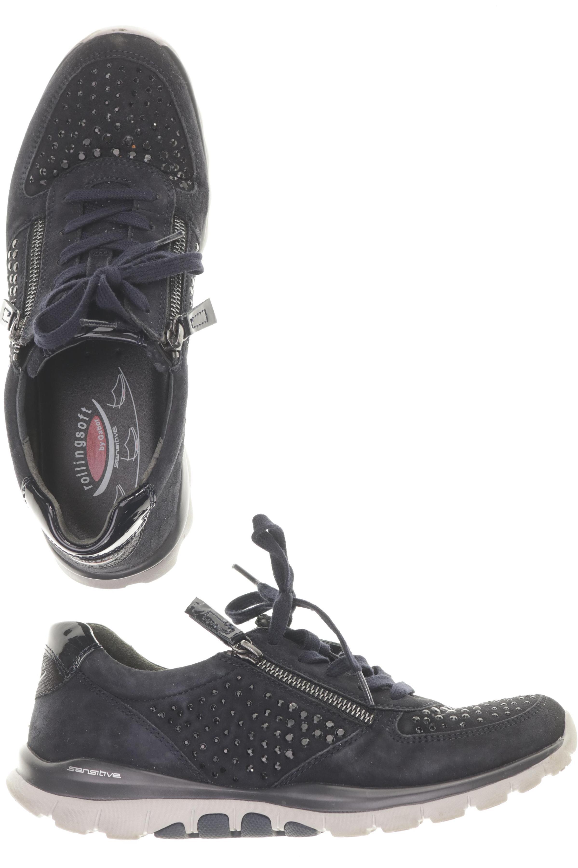 

Gabor Damen Sneakers, schwarz, Gr. 6