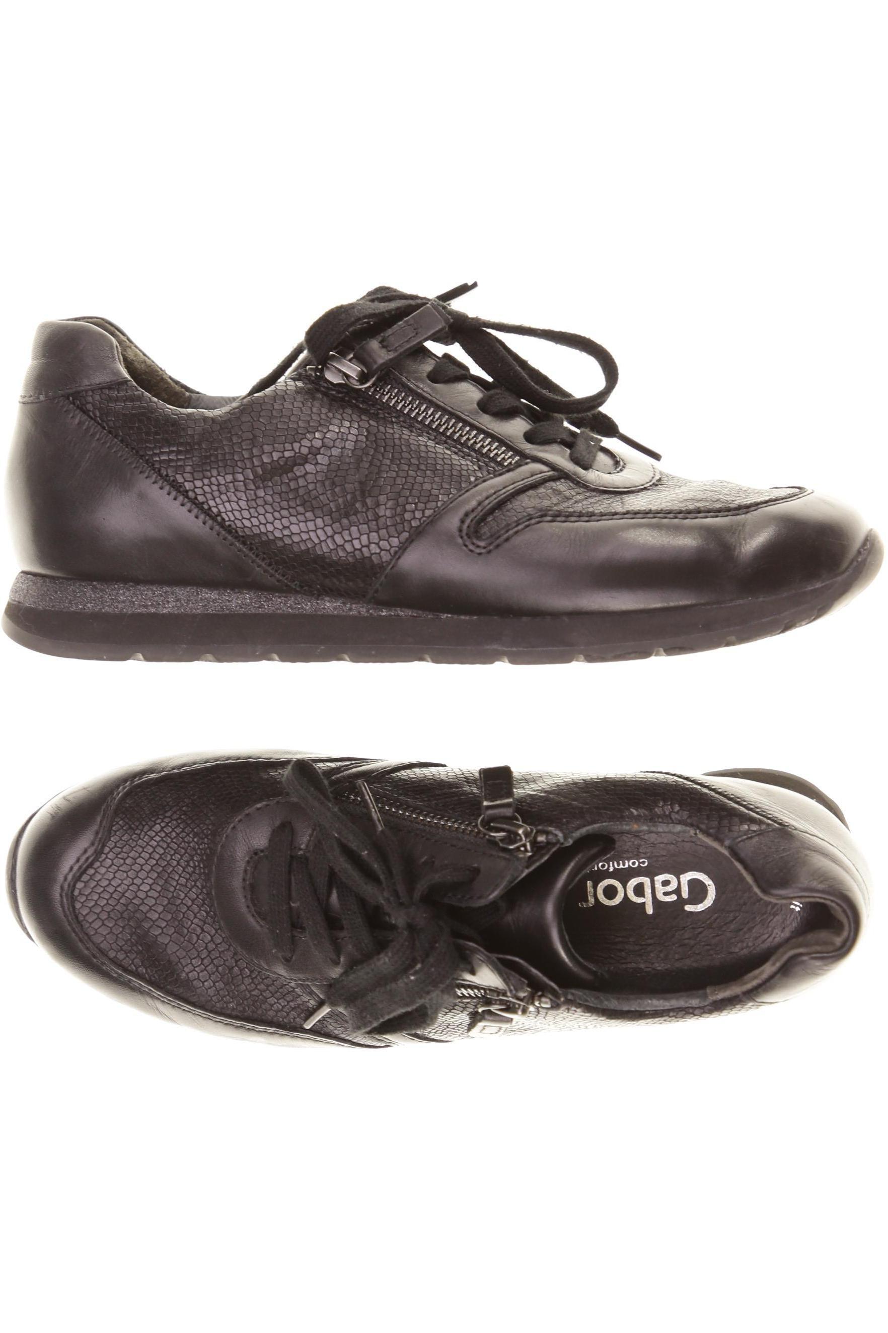 

Gabor Damen Sneakers, schwarz, Gr. 5