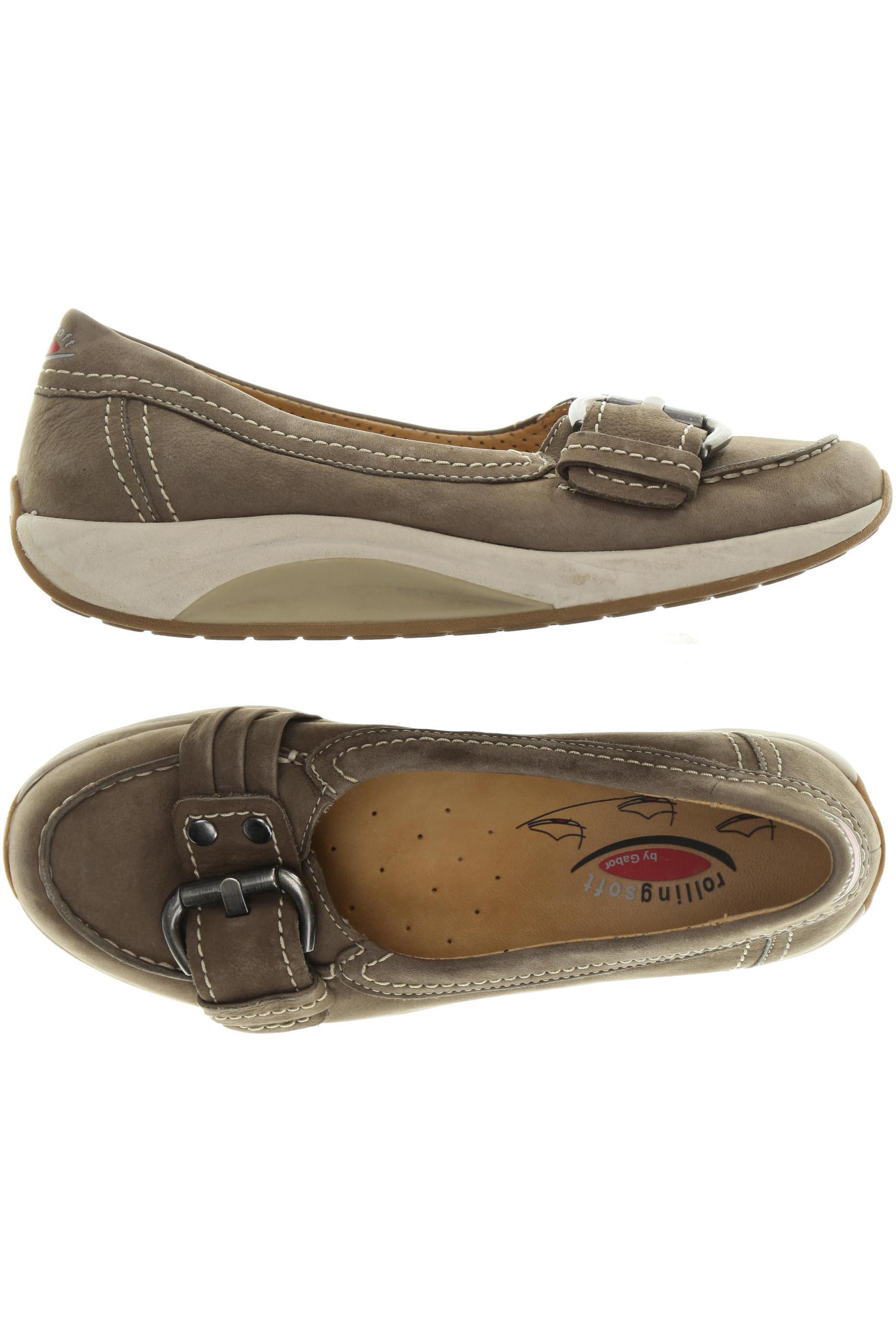 

Gabor Damen Halbschuh, braun, Gr. 4.5