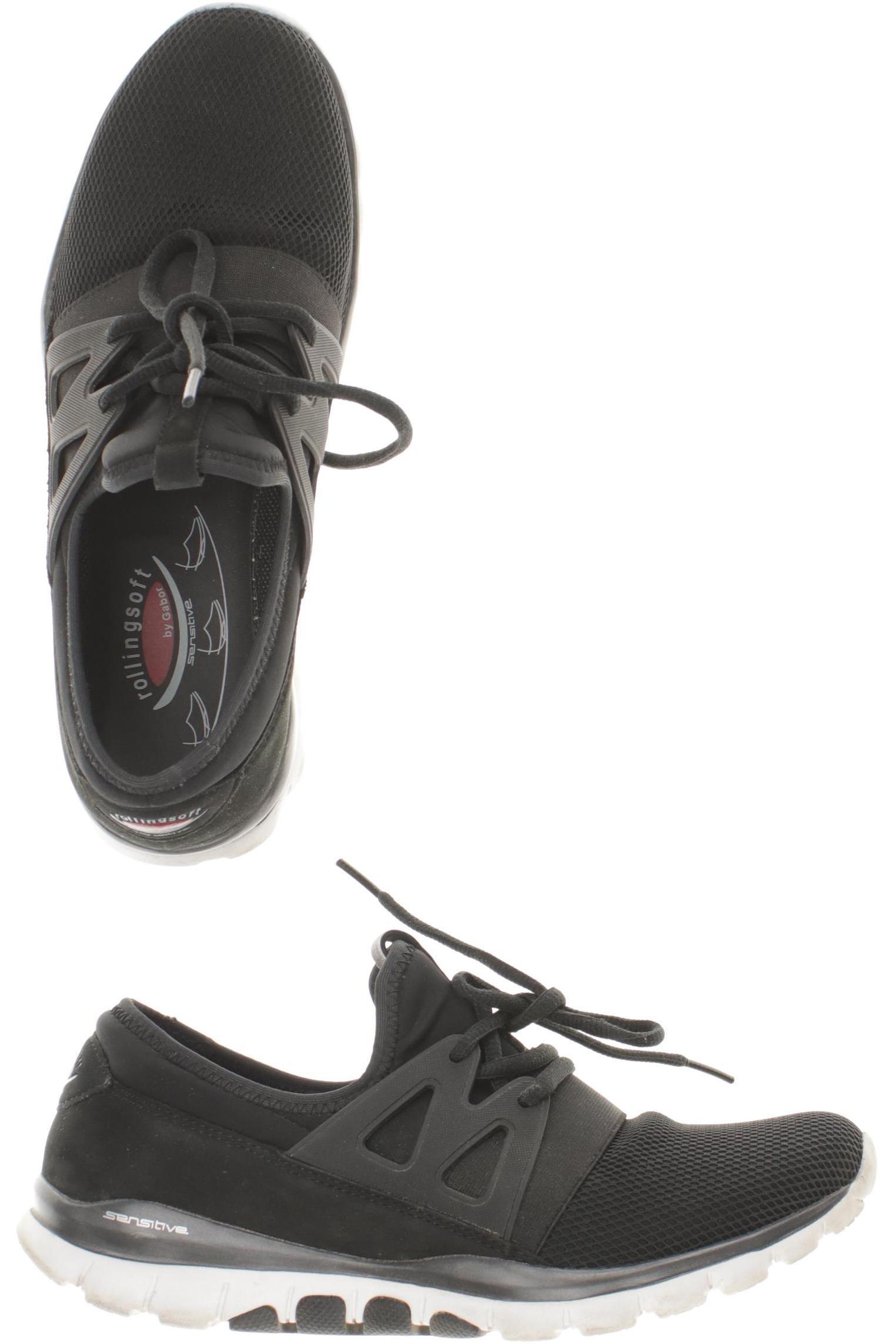 

Gabor Damen Sneakers, schwarz, Gr. 5.5