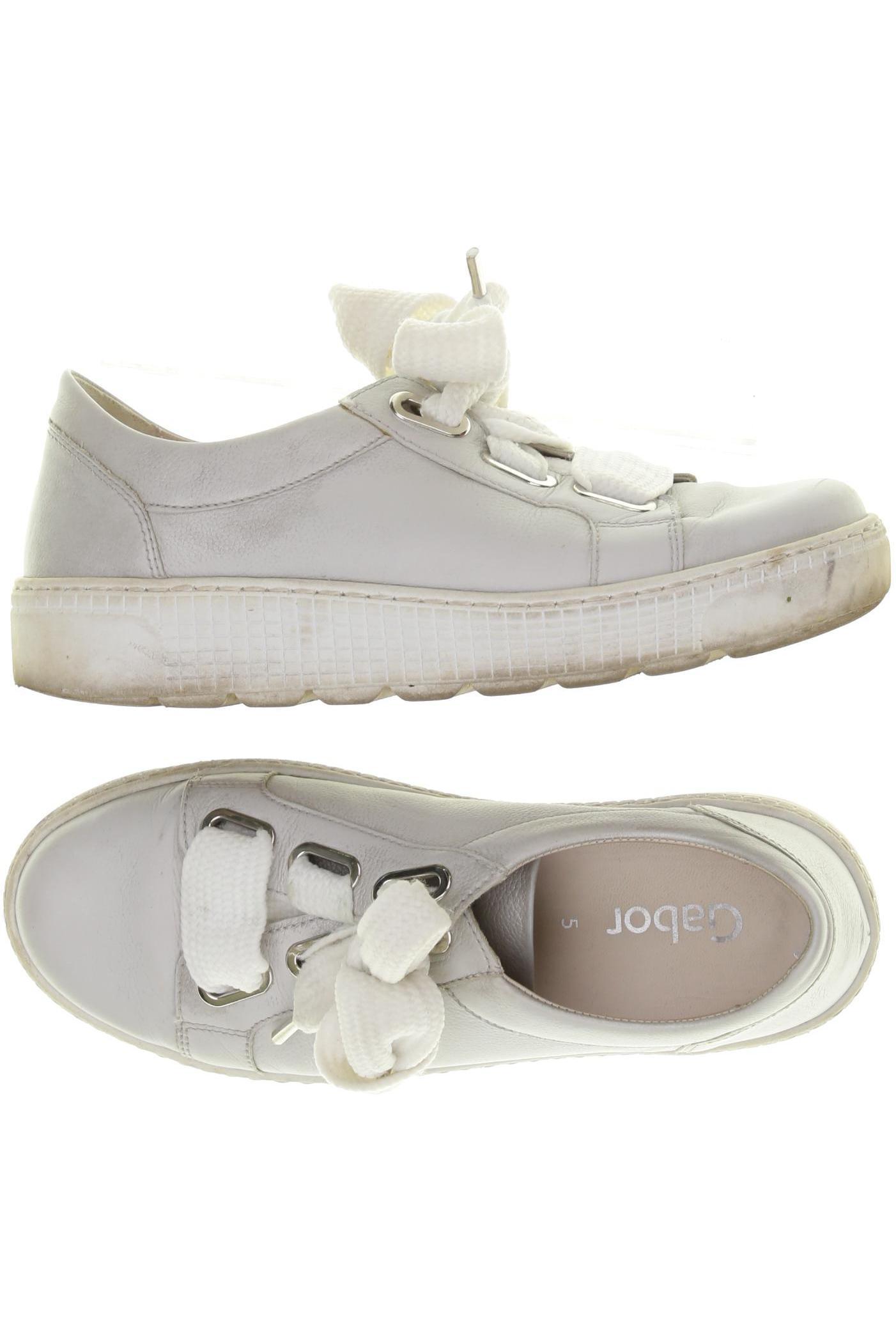 

Gabor Damen Sneakers, weiß, Gr. 5