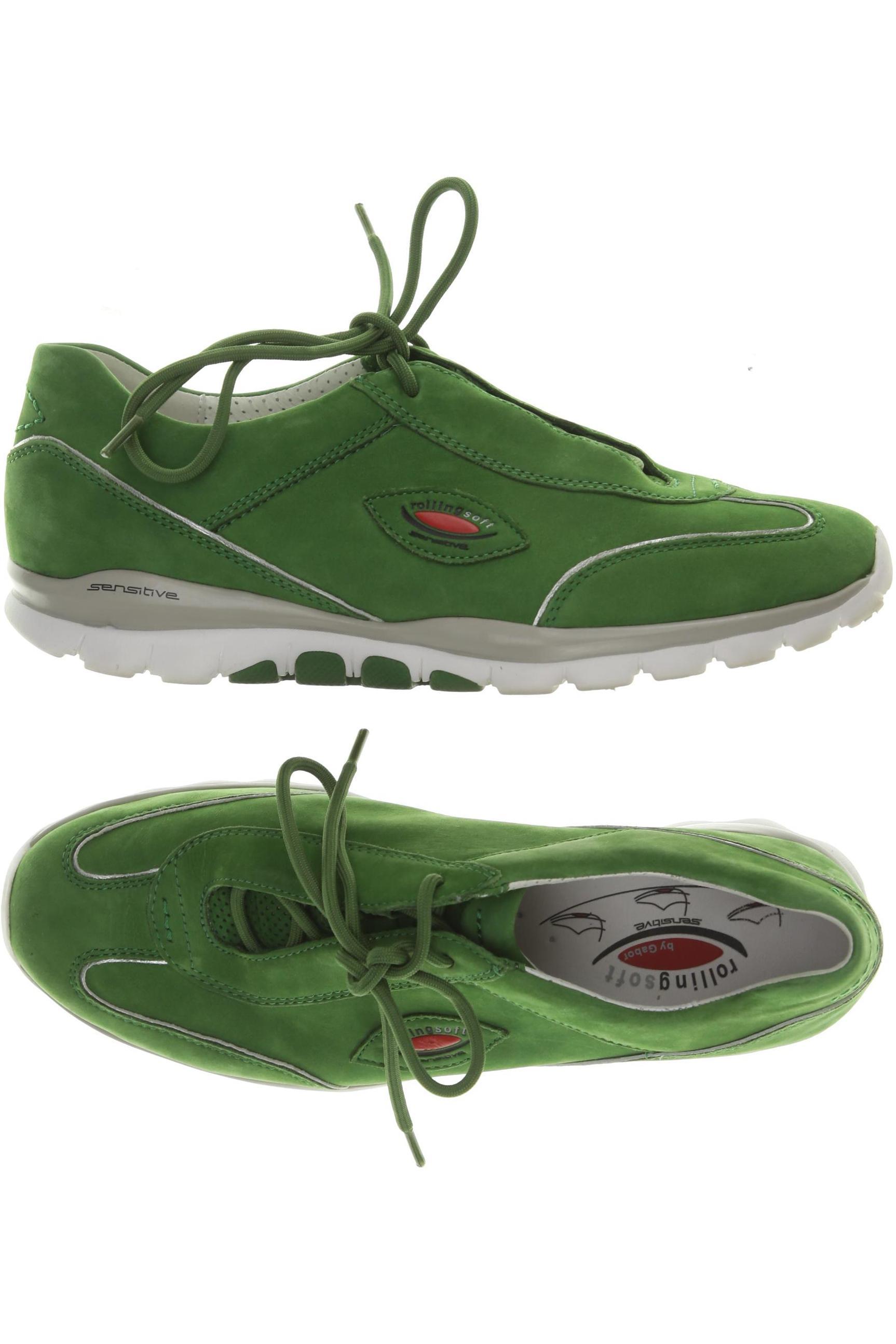 

Gabor Damen Sneakers, grün, Gr. 6.5
