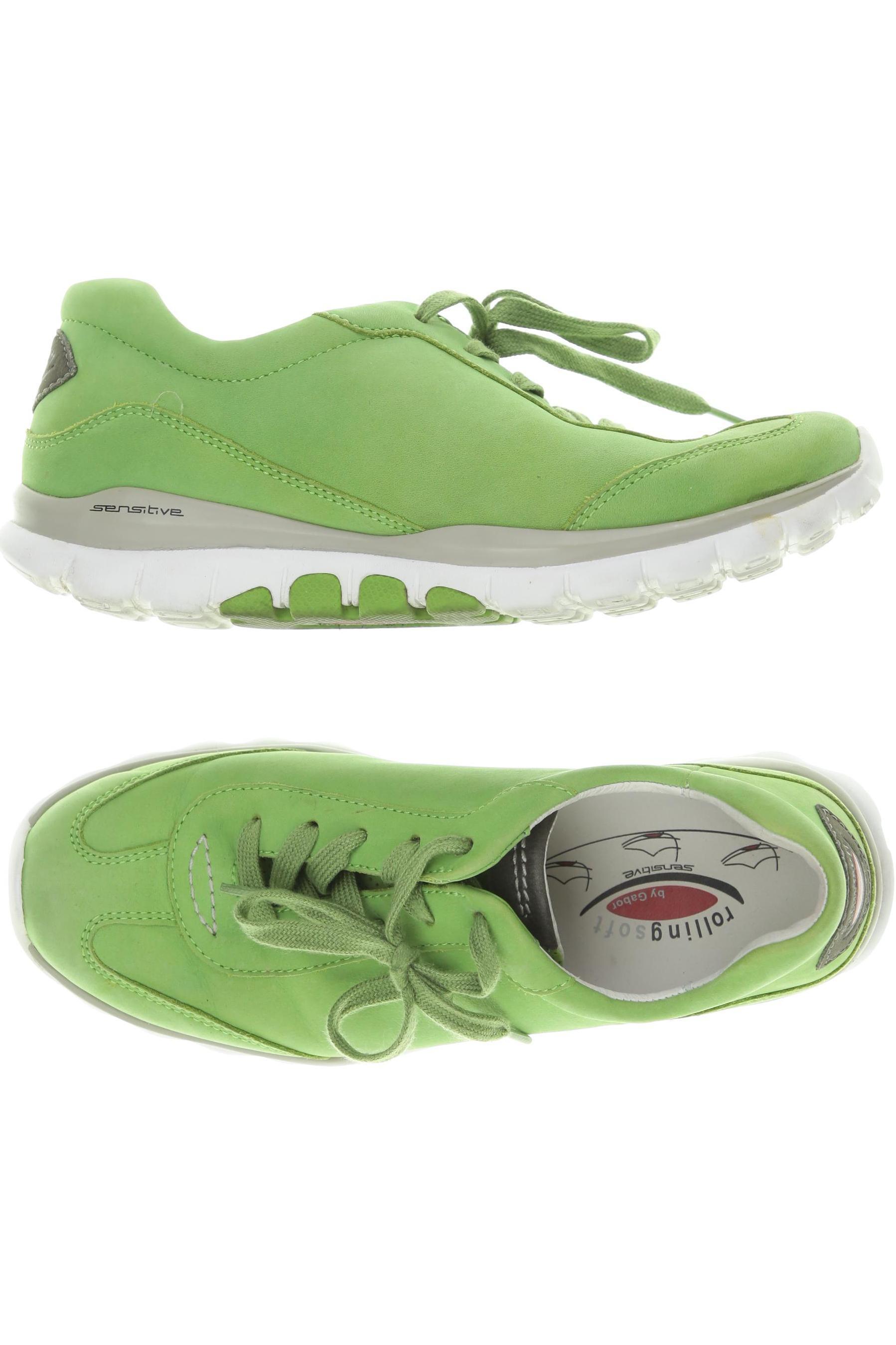 

Gabor Damen Sneakers, grün, Gr. 4.5