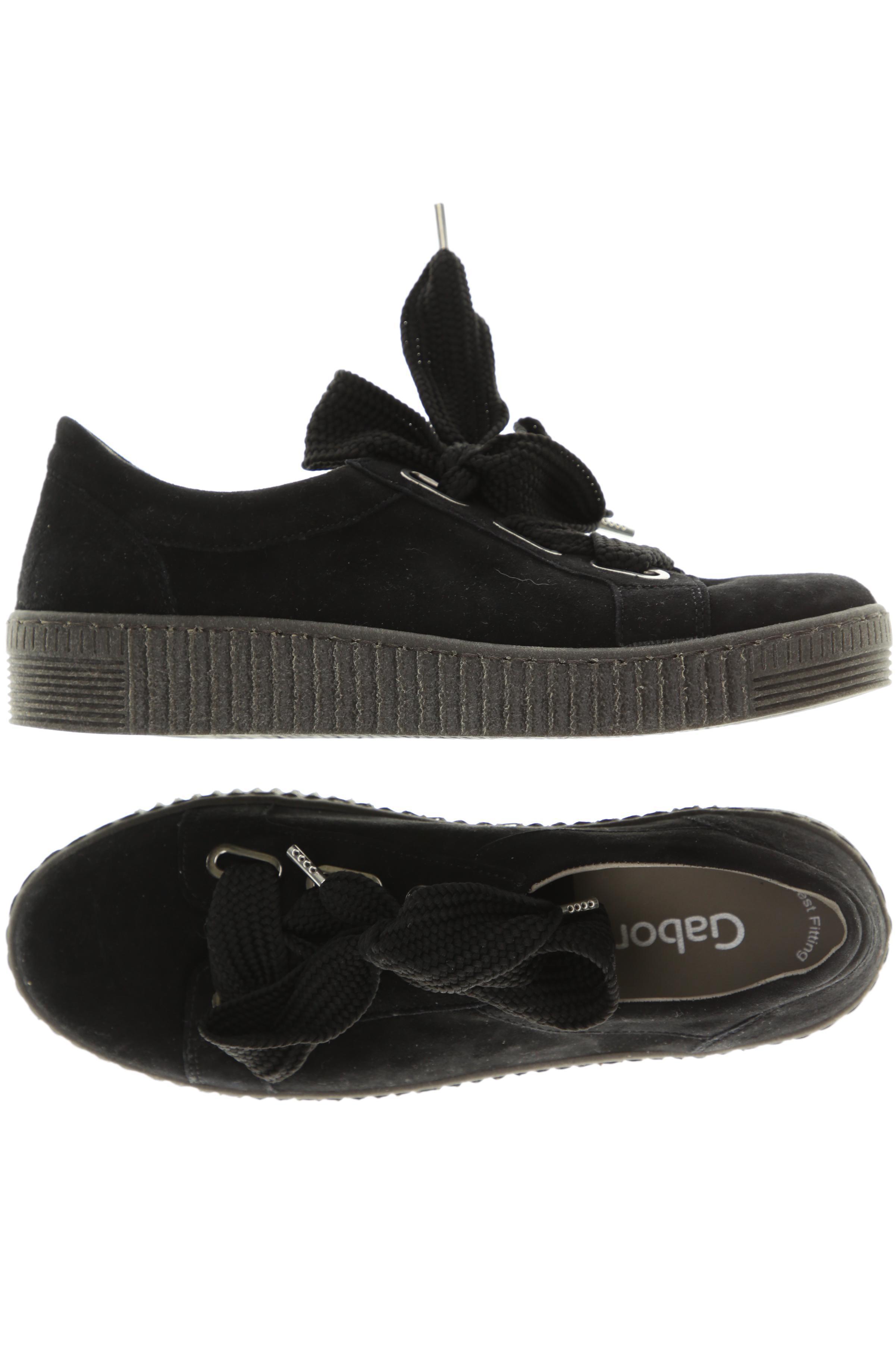 

Gabor Damen Sneakers, schwarz, Gr. 6