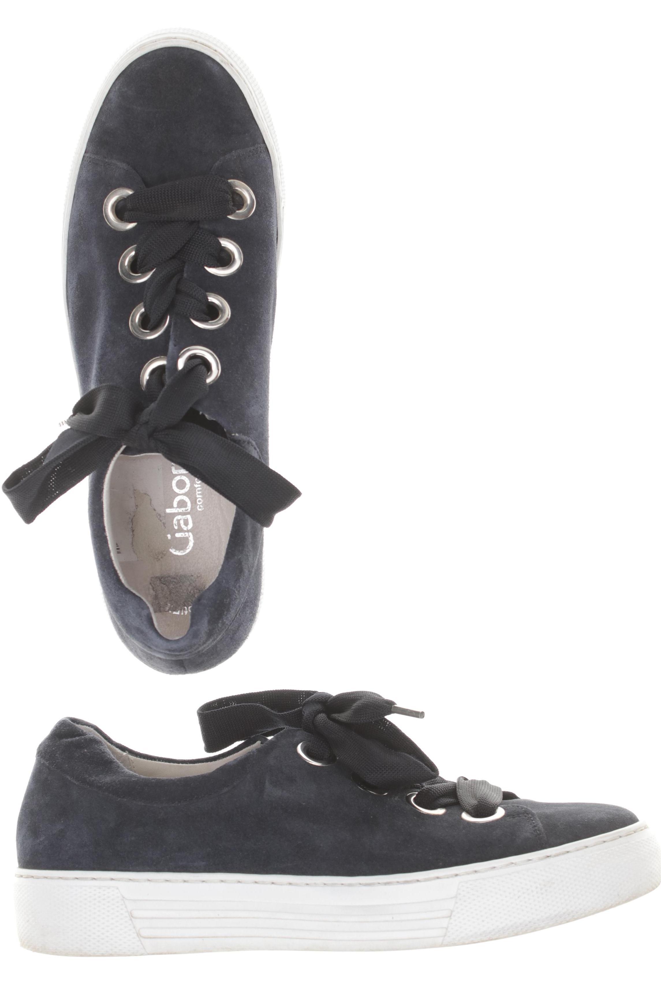 

Gabor Damen Sneakers, blau, Gr. 6.5