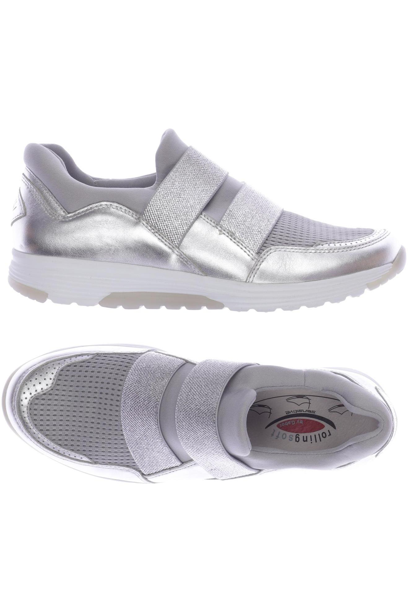 

Gabor Damen Sneakers, silber