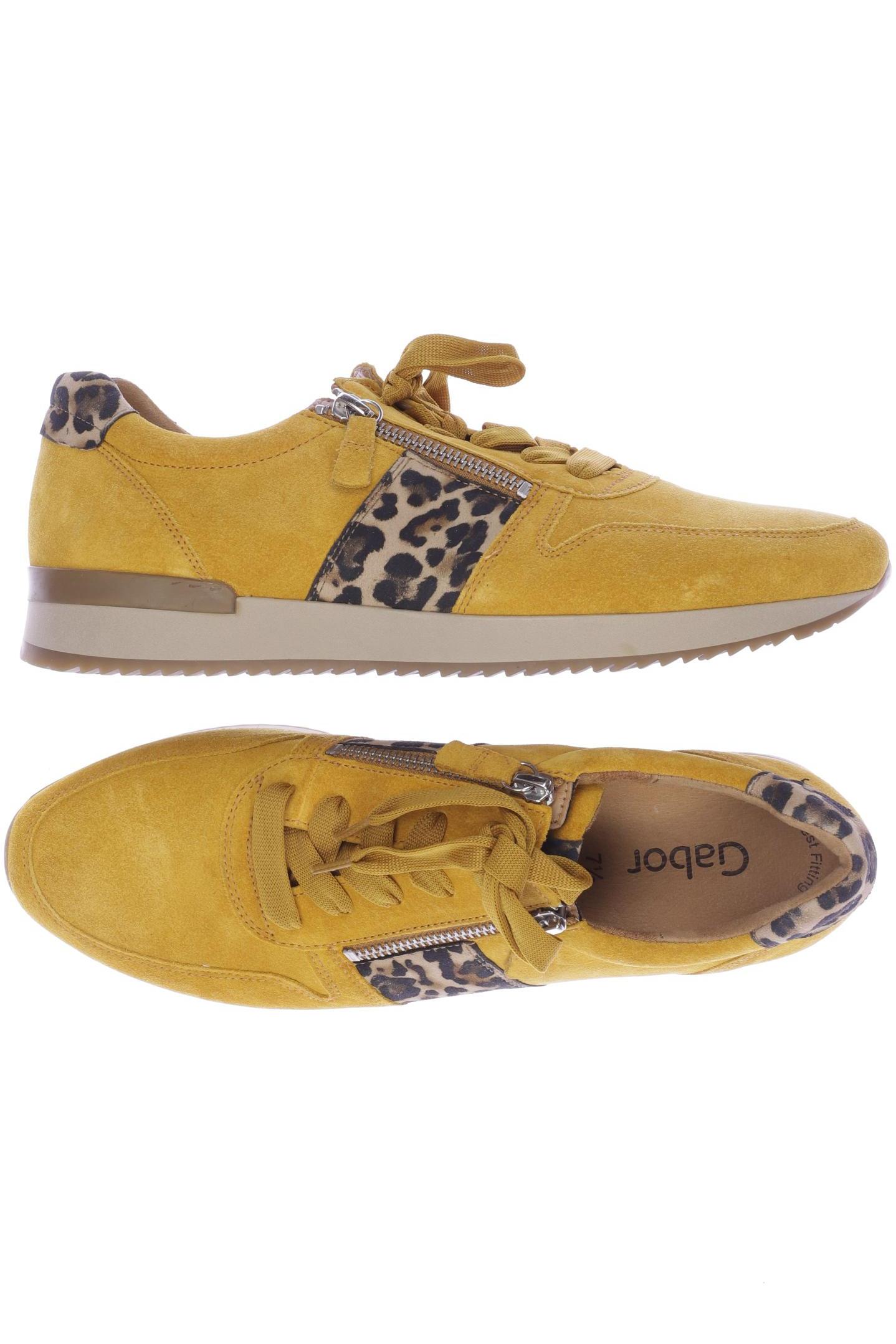 

Gabor Damen Sneakers, gelb, Gr. 7.5