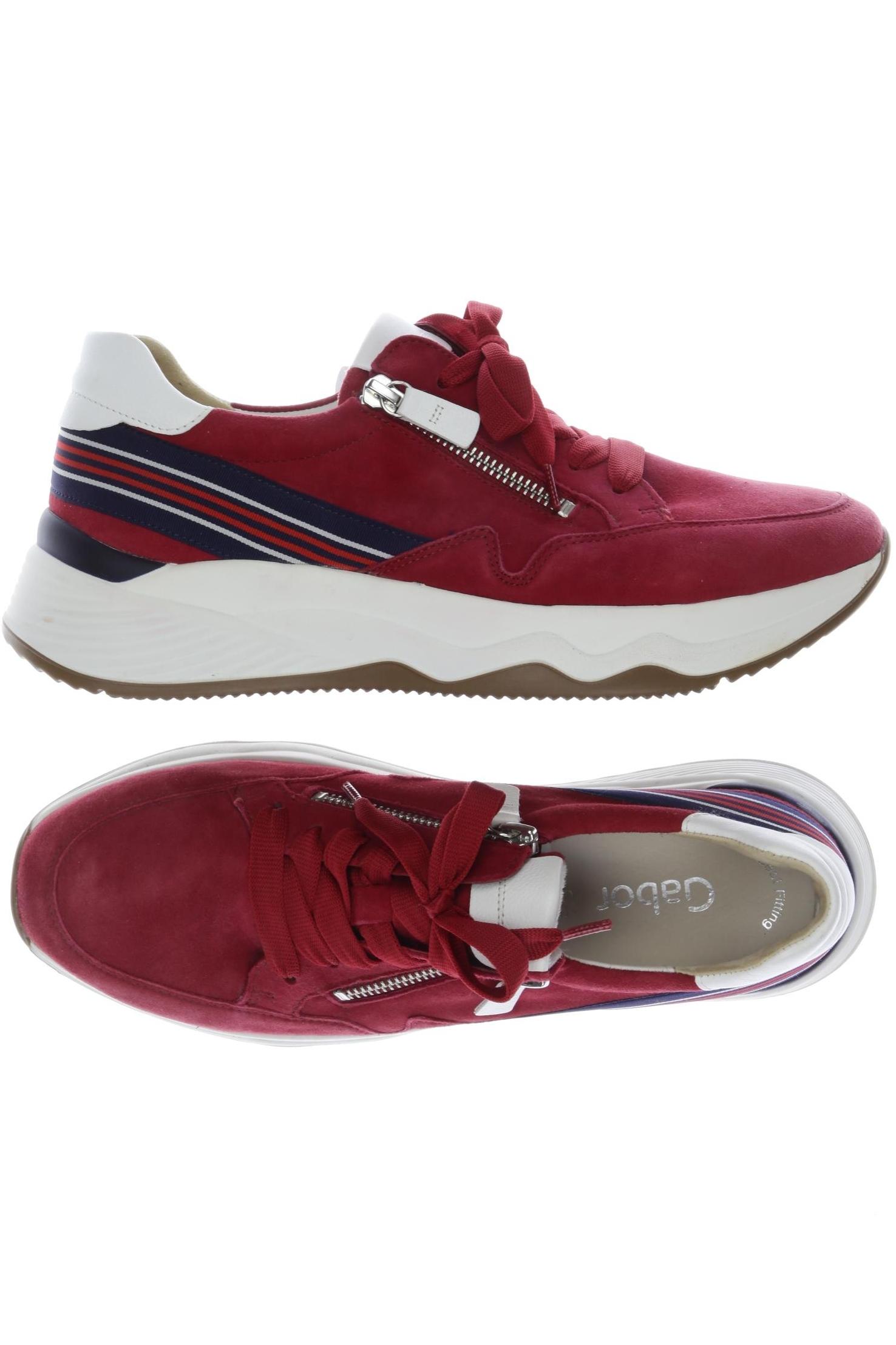 

Gabor Damen Sneakers, rot, Gr. 6.5