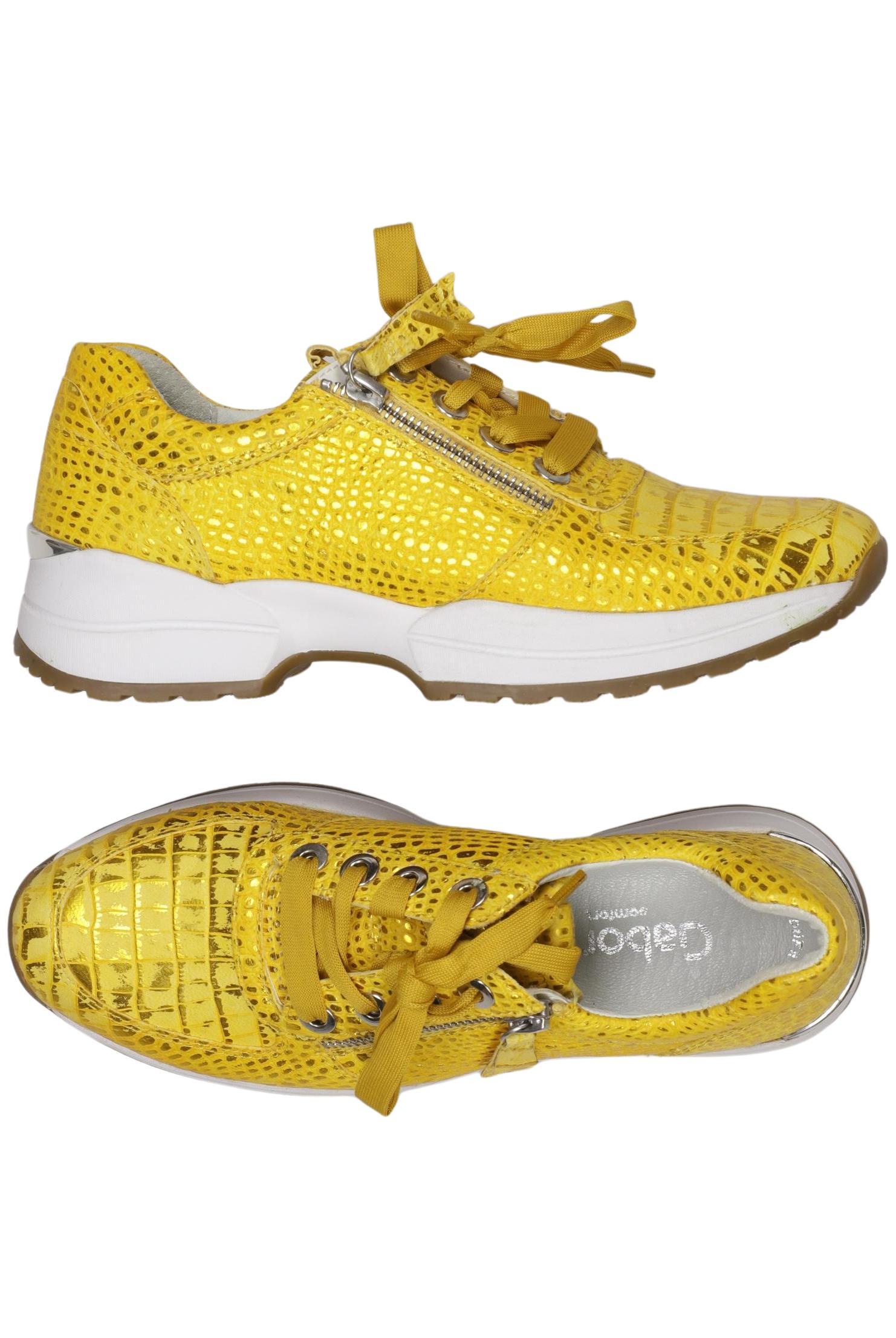 

Gabor Damen Sneakers, gelb, Gr. 4