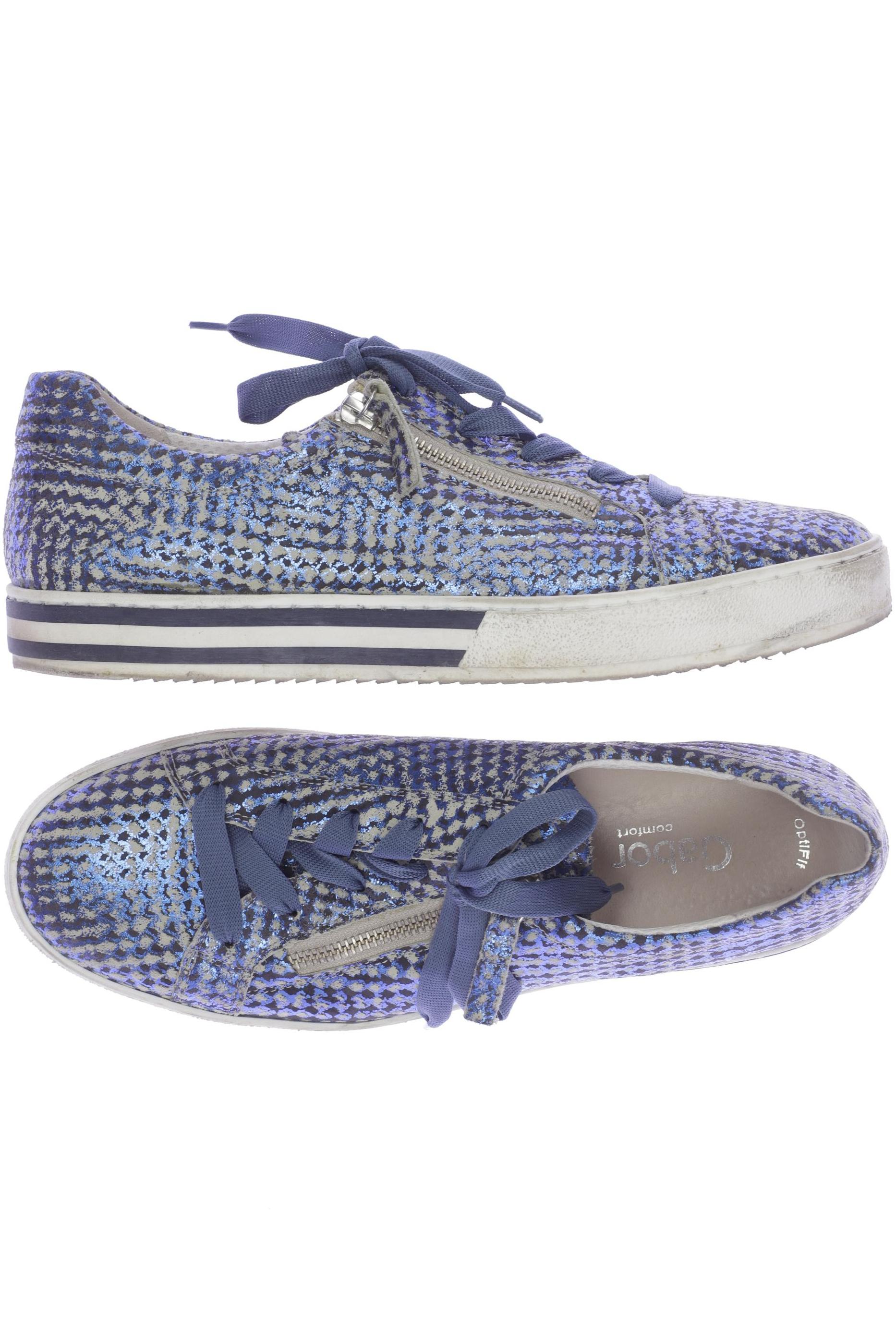 

Gabor Damen Sneakers, blau, Gr. 8