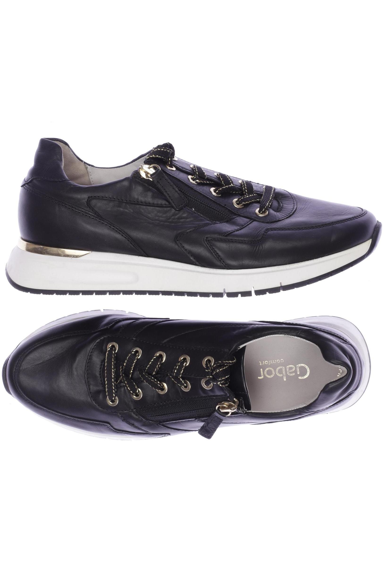 

Gabor Damen Sneakers, schwarz, Gr. 7