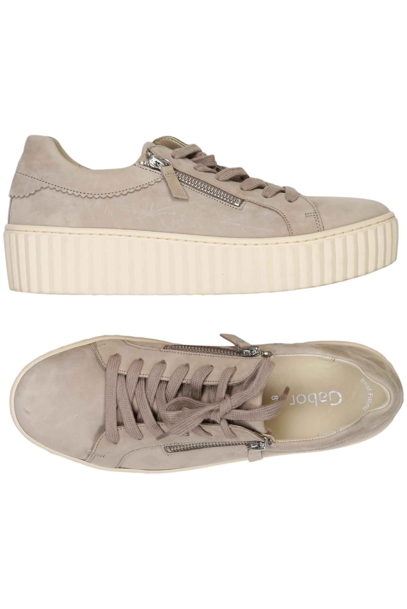 

Gabor Damen Sneakers, beige, Gr. 8.5
