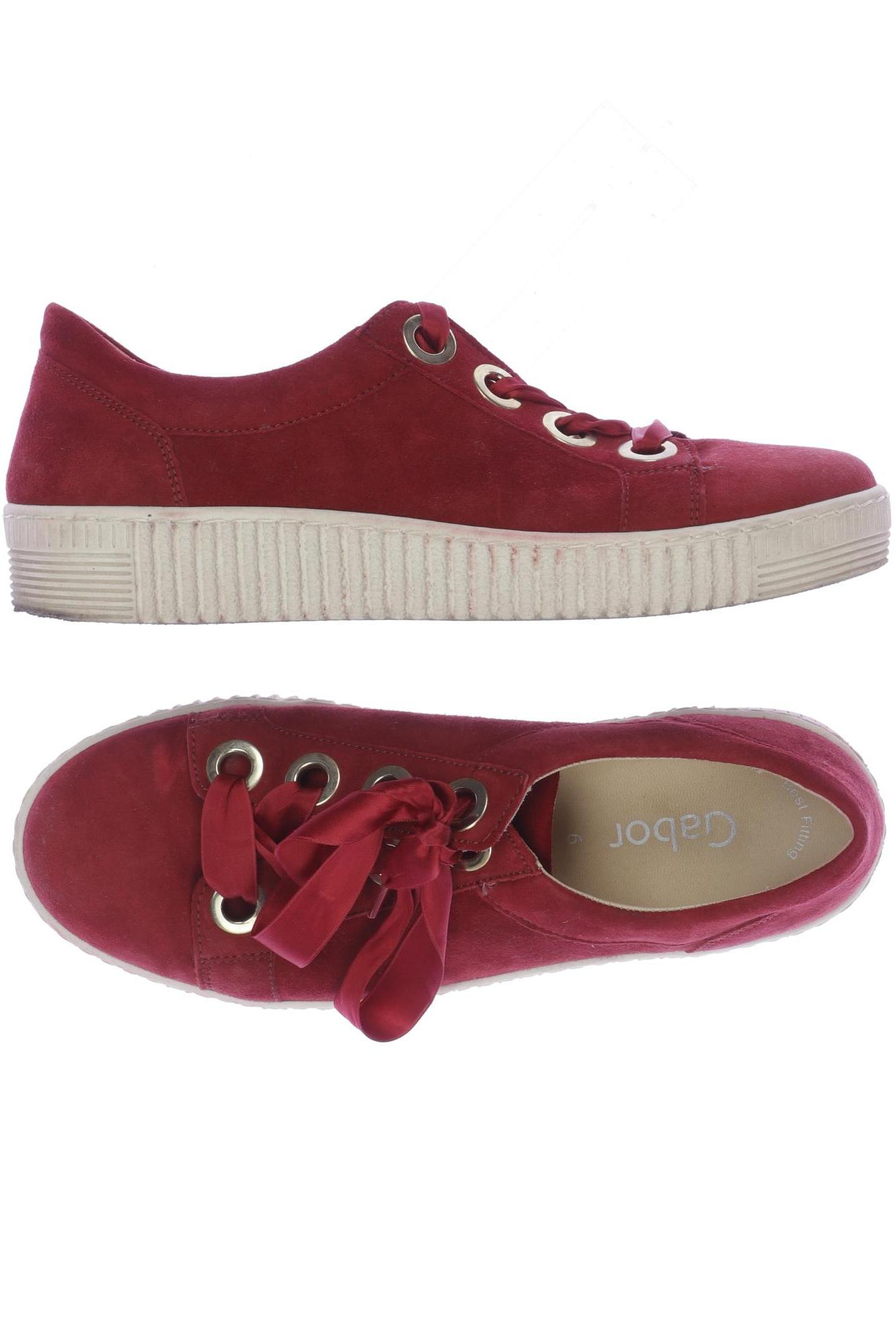 

Gabor Damen Sneakers, bordeaux, Gr. 6