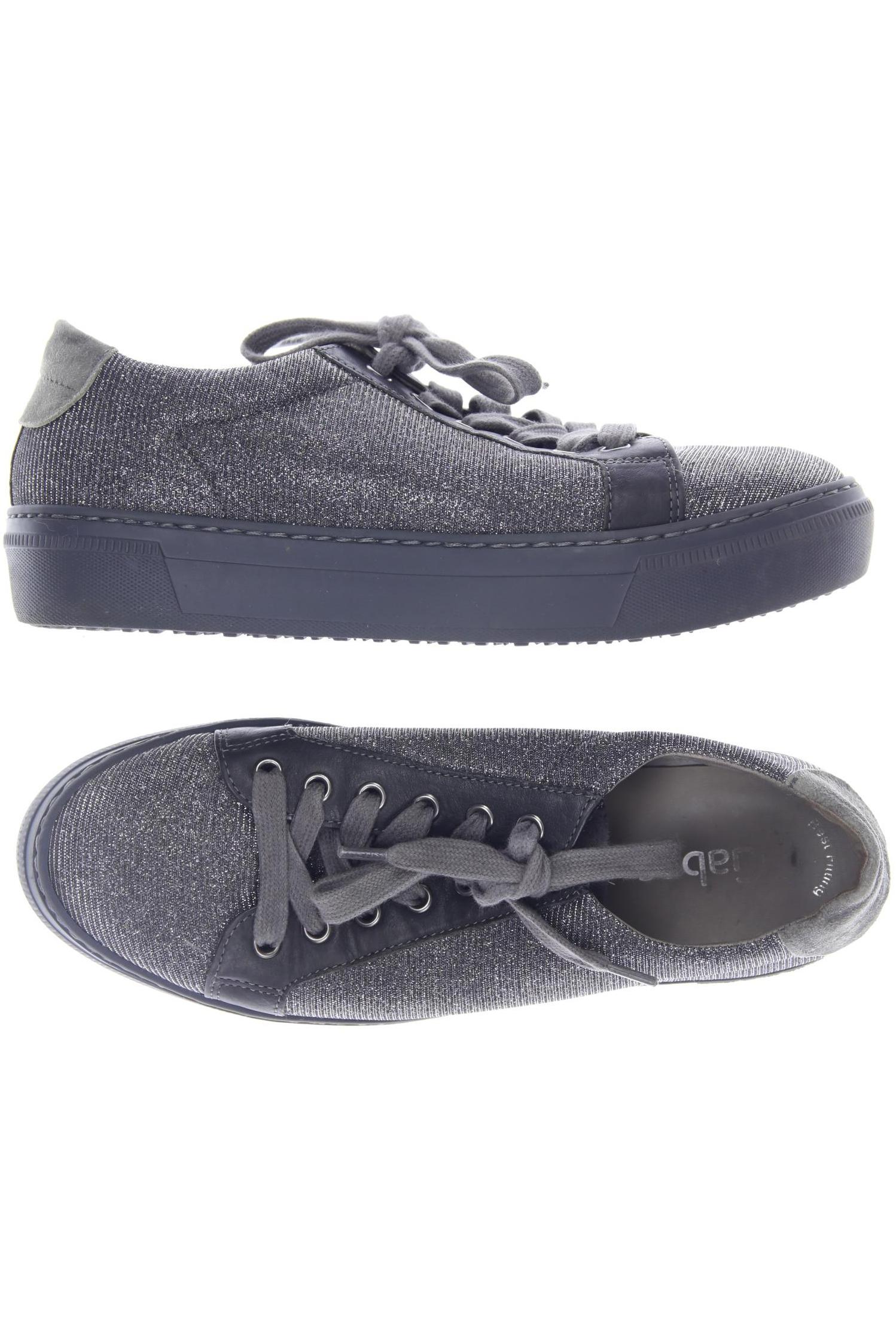 

Gabor Damen Sneakers, silber, Gr. 5.5