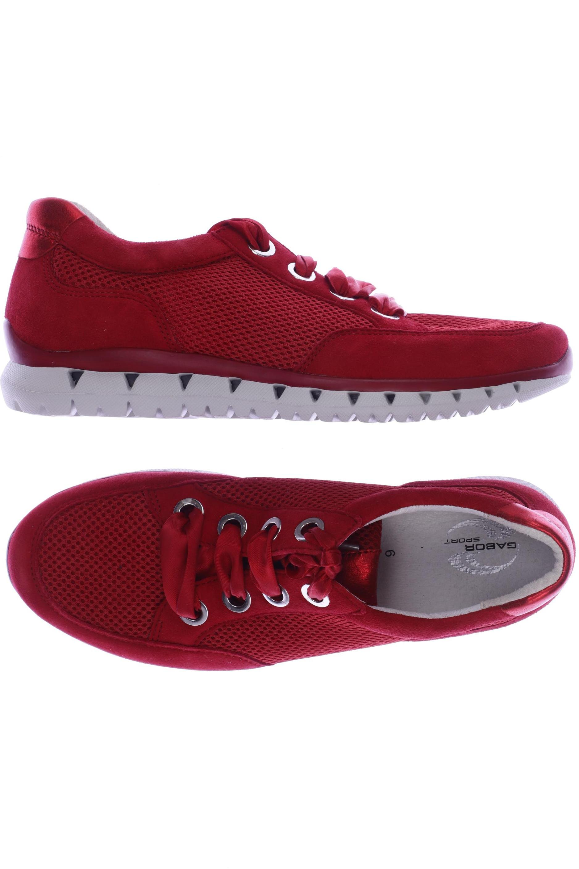 

Gabor Damen Sneakers, rot, Gr. 6