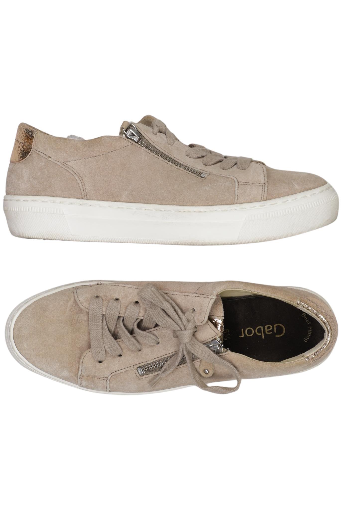 

Gabor Damen Sneakers, beige, Gr. 6.5