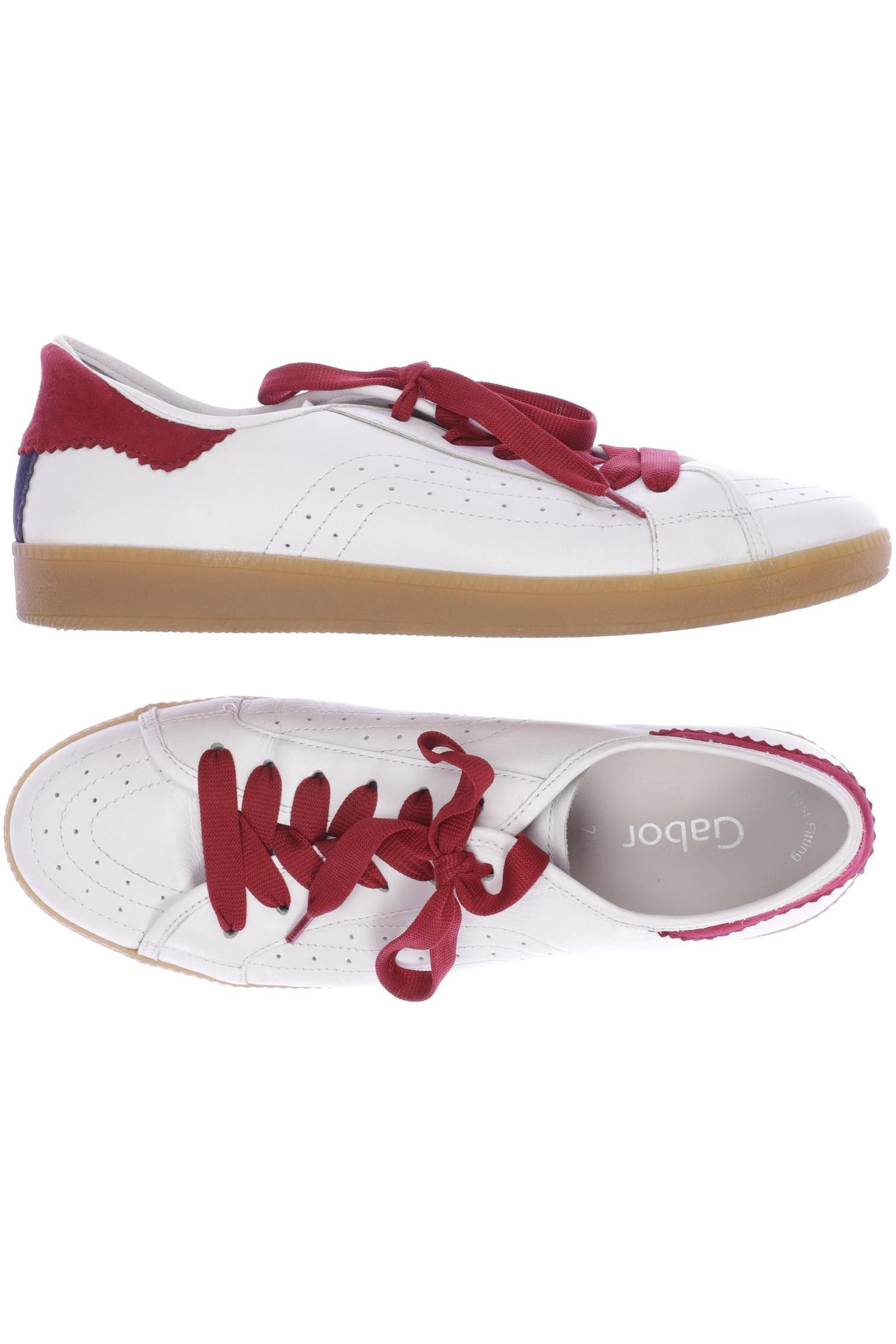 

Gabor Damen Sneakers, weiß, Gr. 7.5