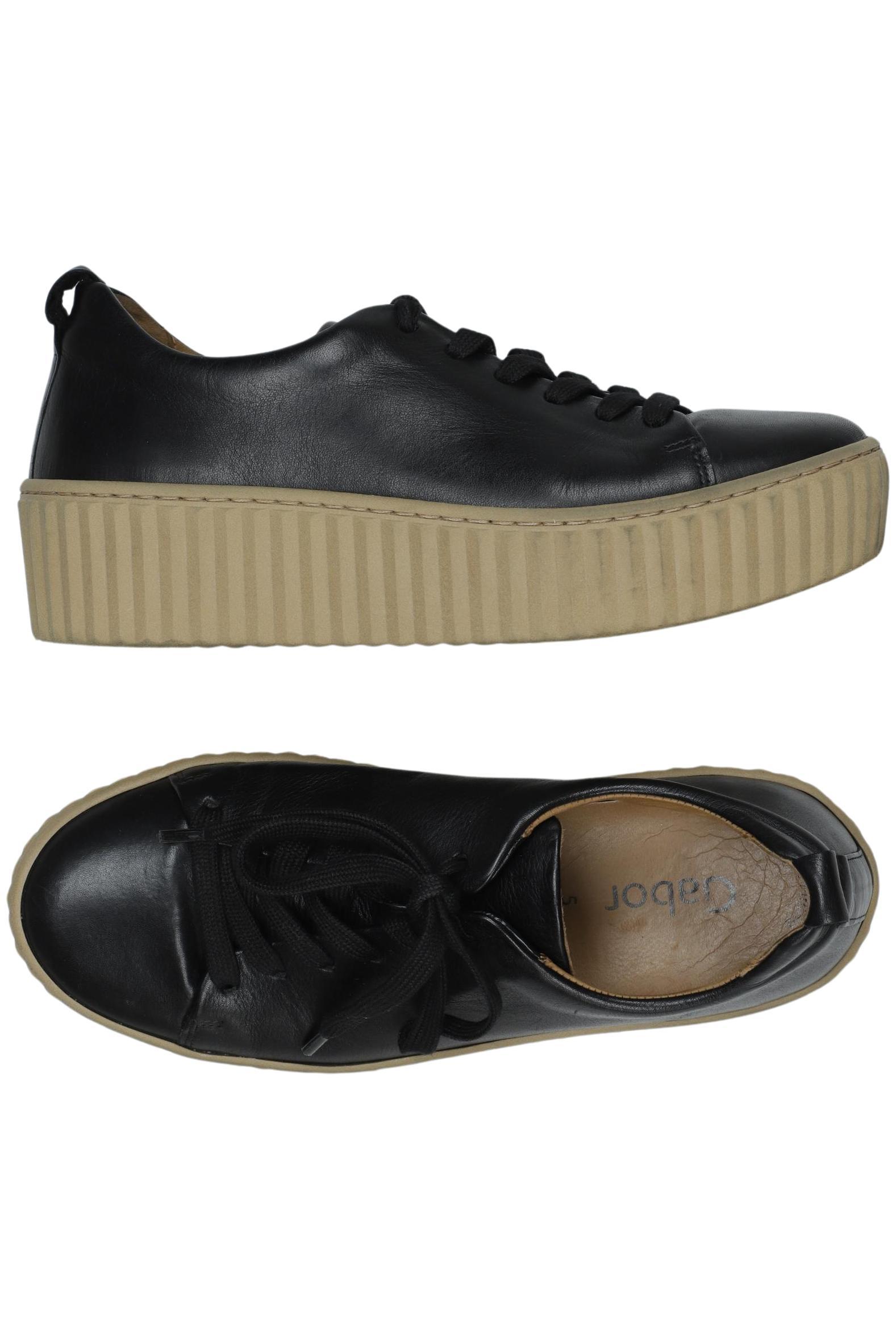 

Gabor Damen Sneakers, schwarz, Gr. 5
